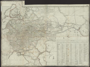 Почтовые тракты российской империи карта