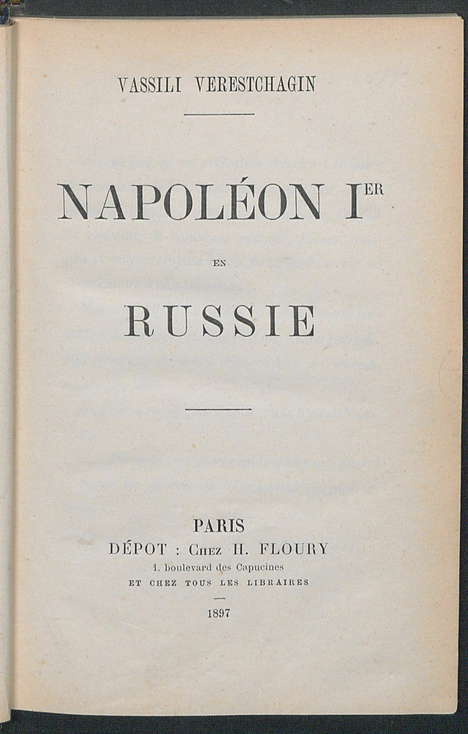 Изображение книги Наполеон I в России
