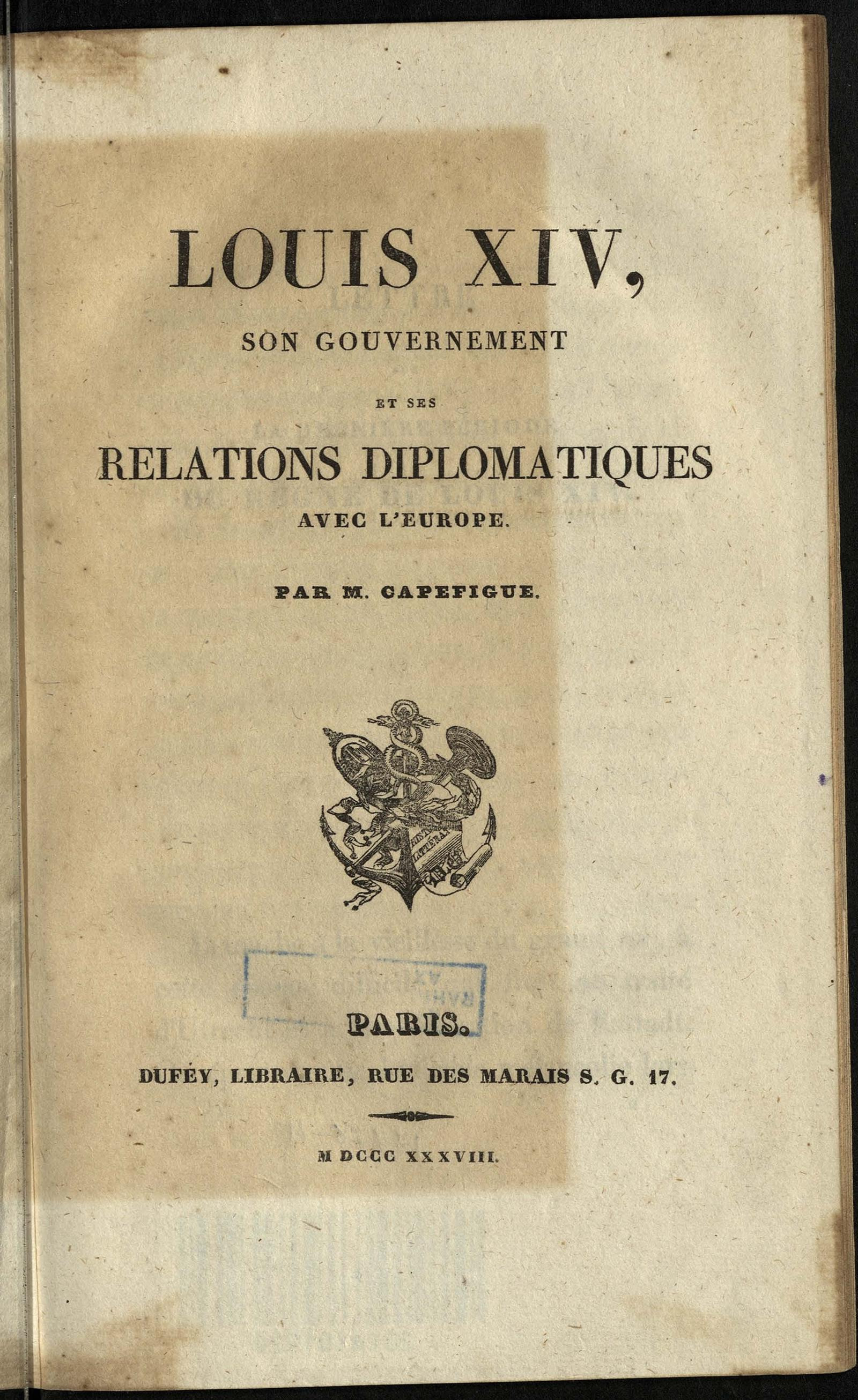 Изображение книги Людовик XIV, его правление и дипломатические отношения с Европой. Т. 5