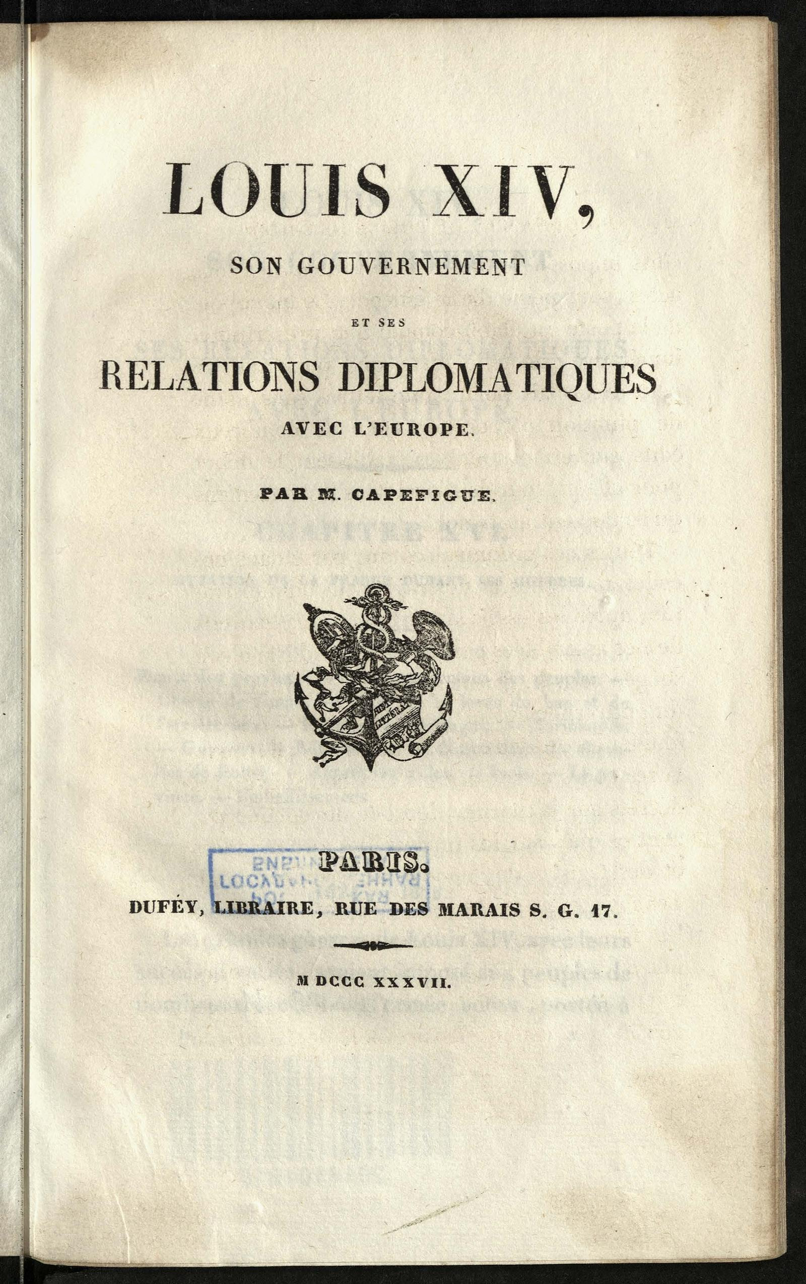 Изображение Людовик XIV, его правление и дипломатические отношения с Европой. Т. 2