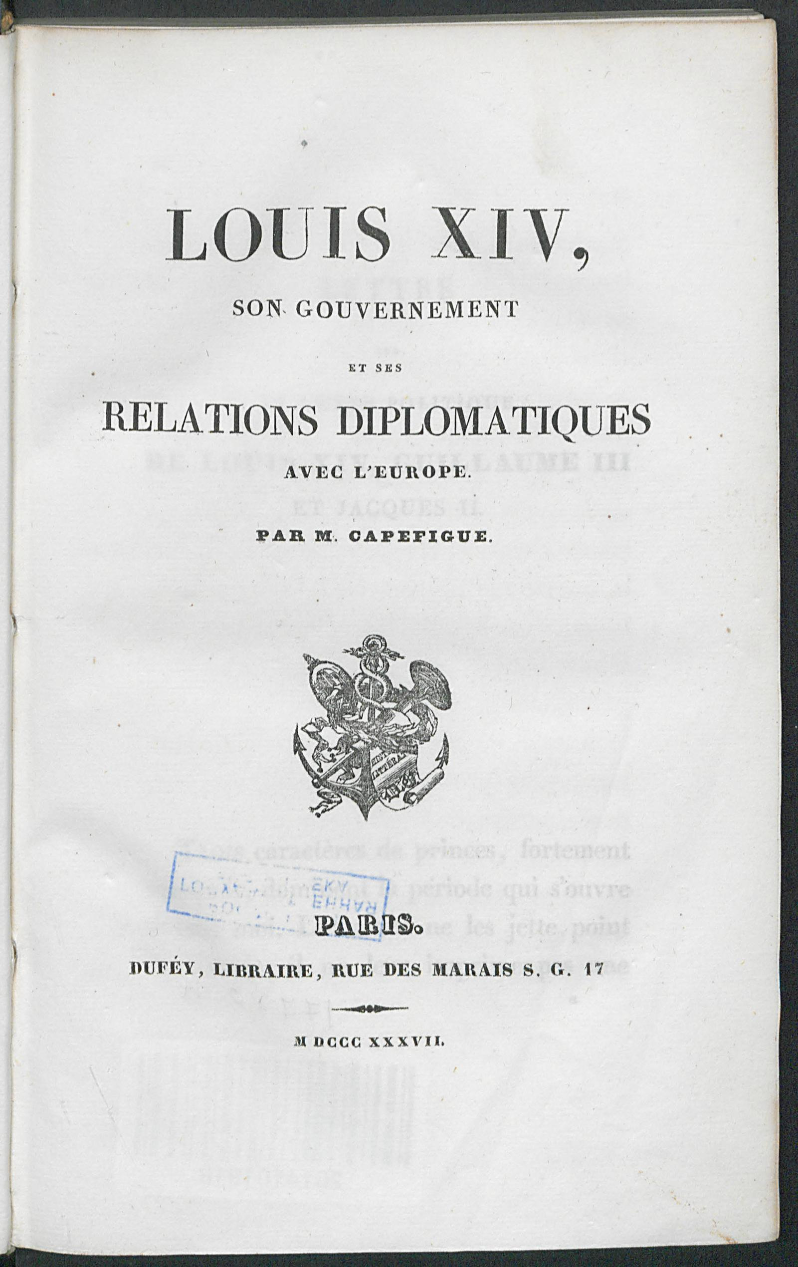Изображение книги Людовик XIV, его правление и дипломатические отношения с Европой. Т. 3