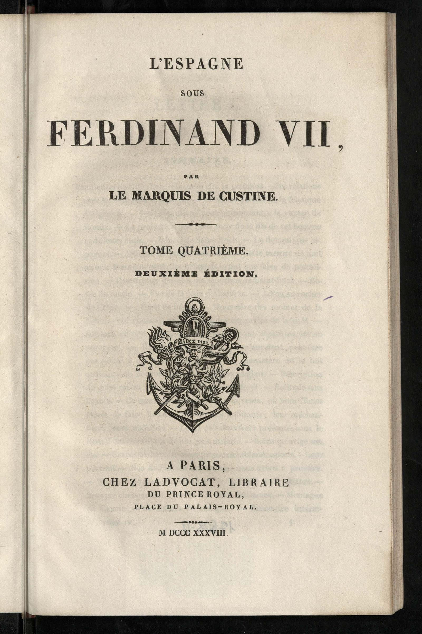 Изображение Испания при Фердинанде VII. T. 4