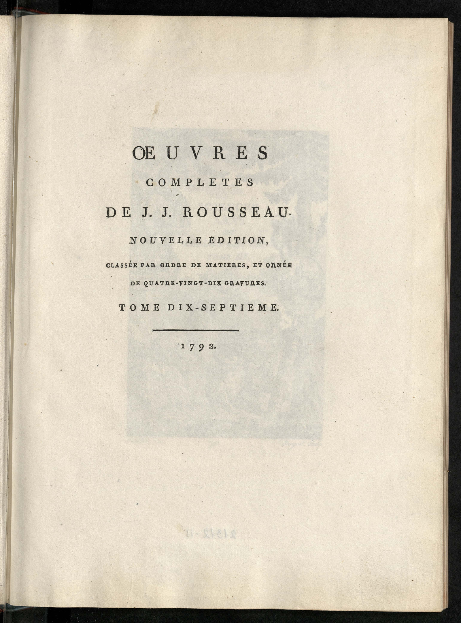 Изображение книги Полное собрание сочинений Жан-Жака Руссо. T. 17
