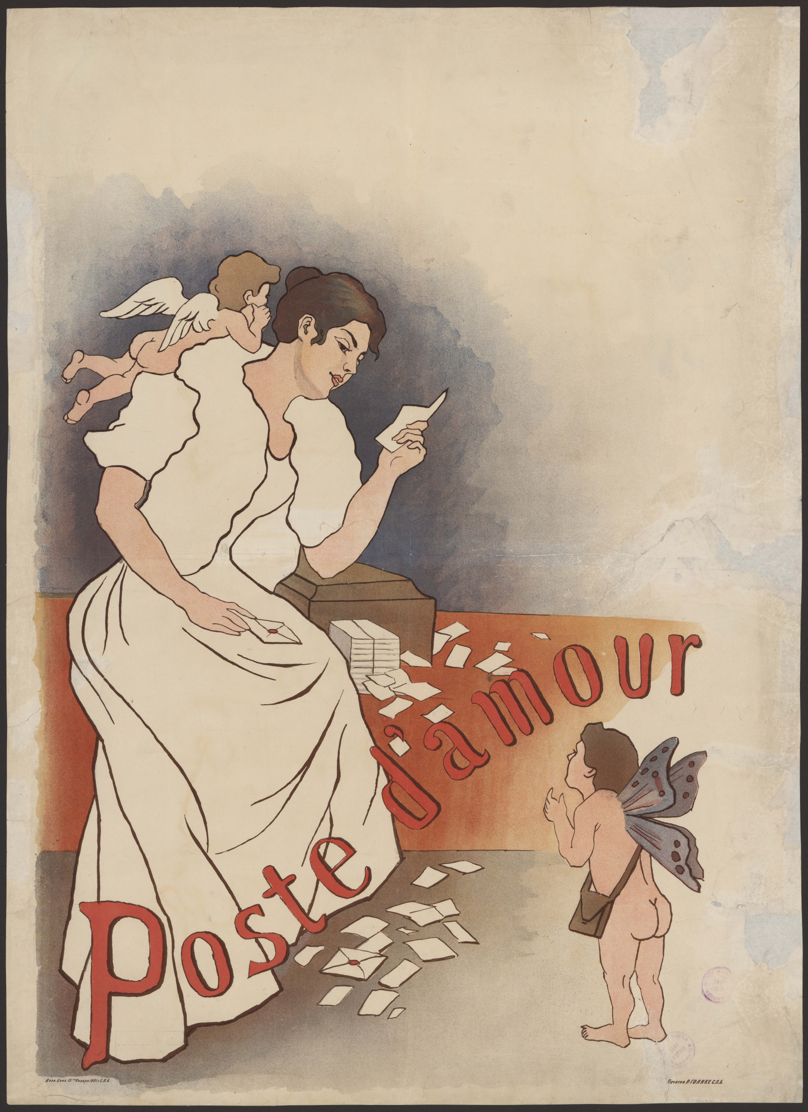 Изображение книги Poste d'amour