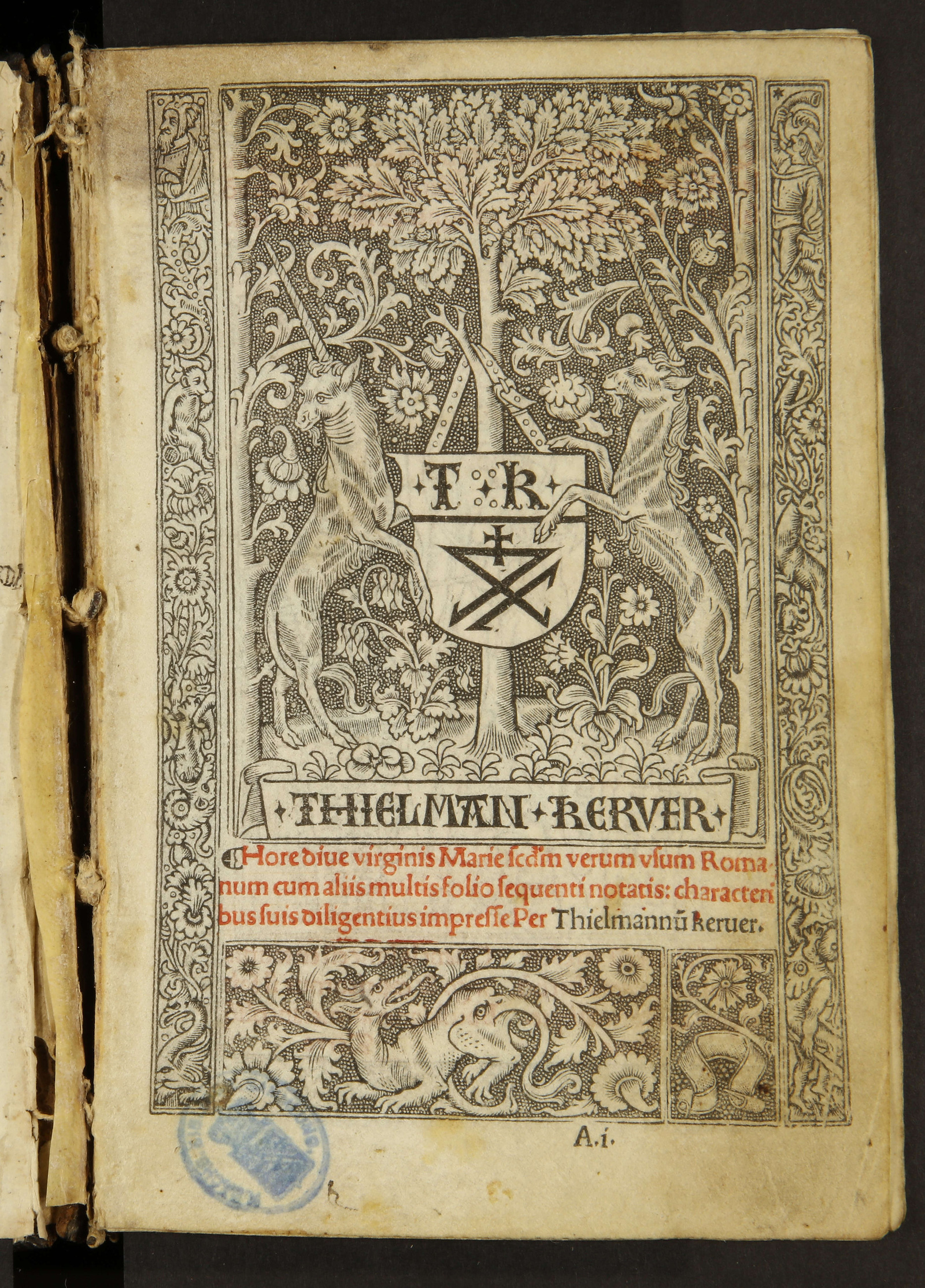 Изображение Horae Beatae Mariae Virginis ad usum Romanum