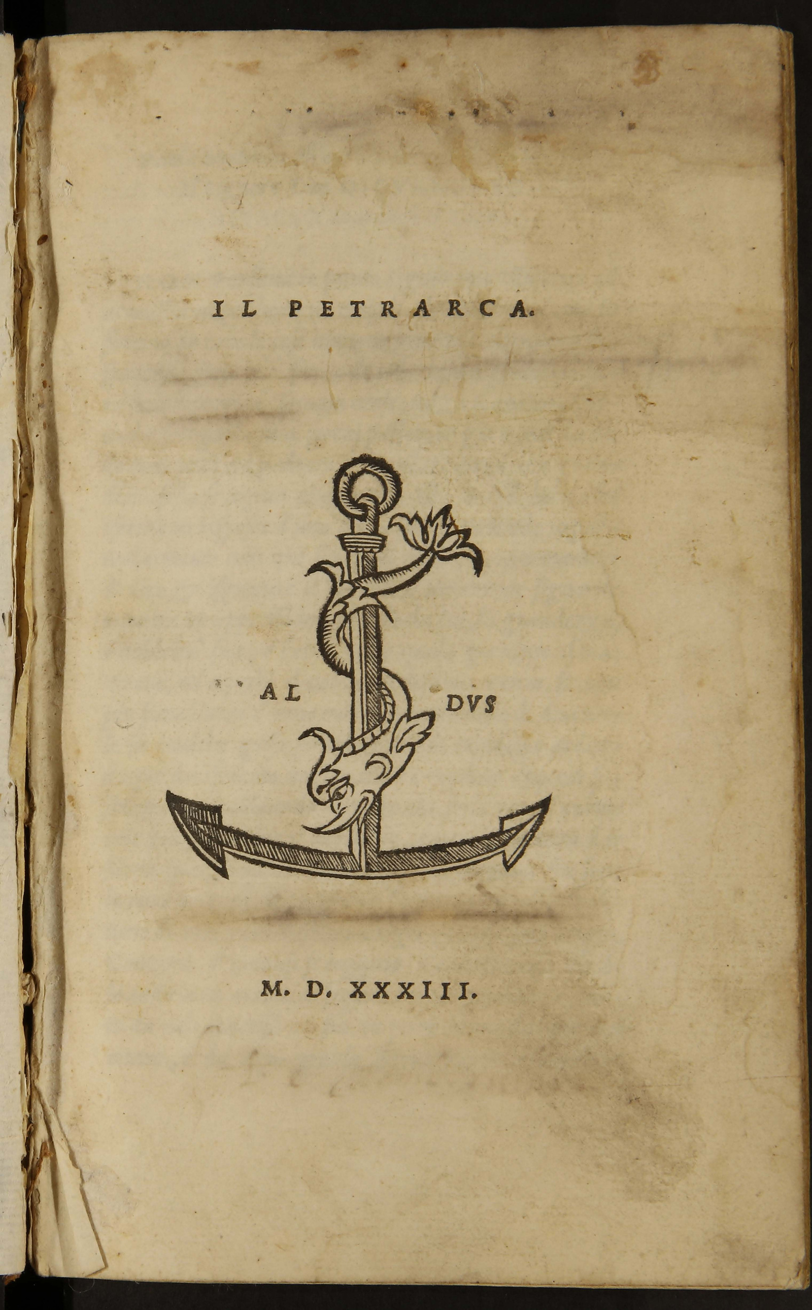 Изображение Il Petrarca. Sonetti e' Canzoni di Messer Francesco Petrarca in vita di Madonna Laura