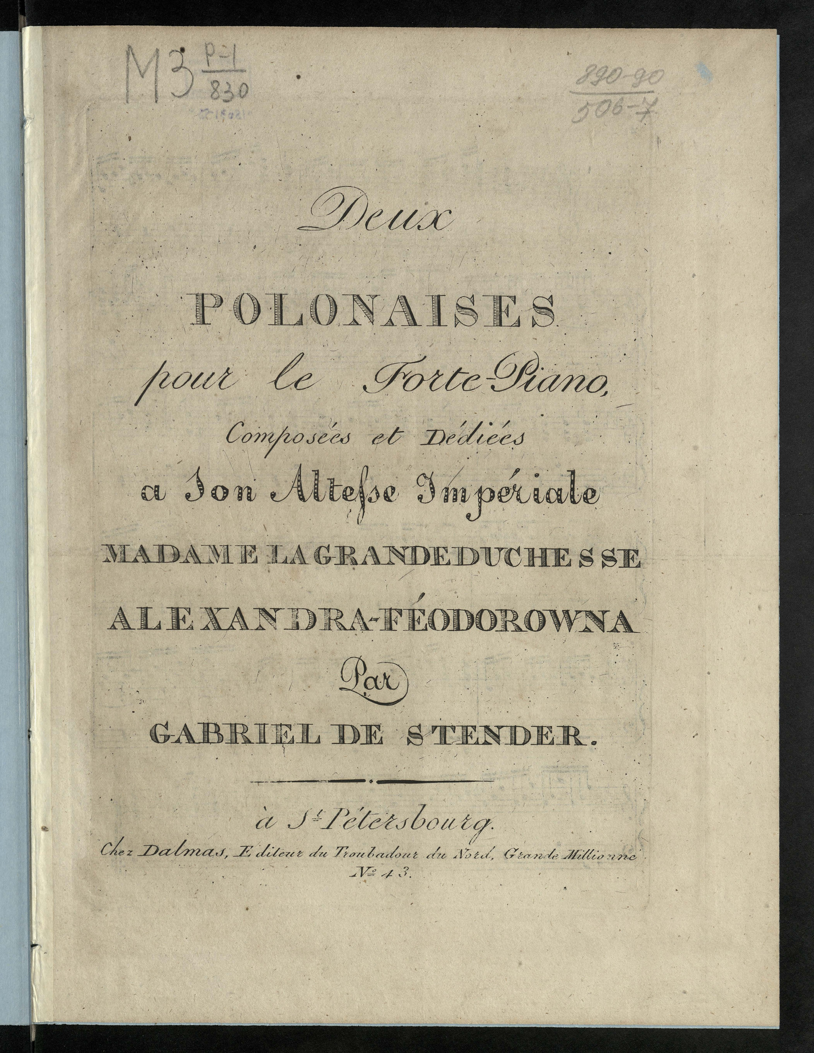 Изображение книги Deux polonaises