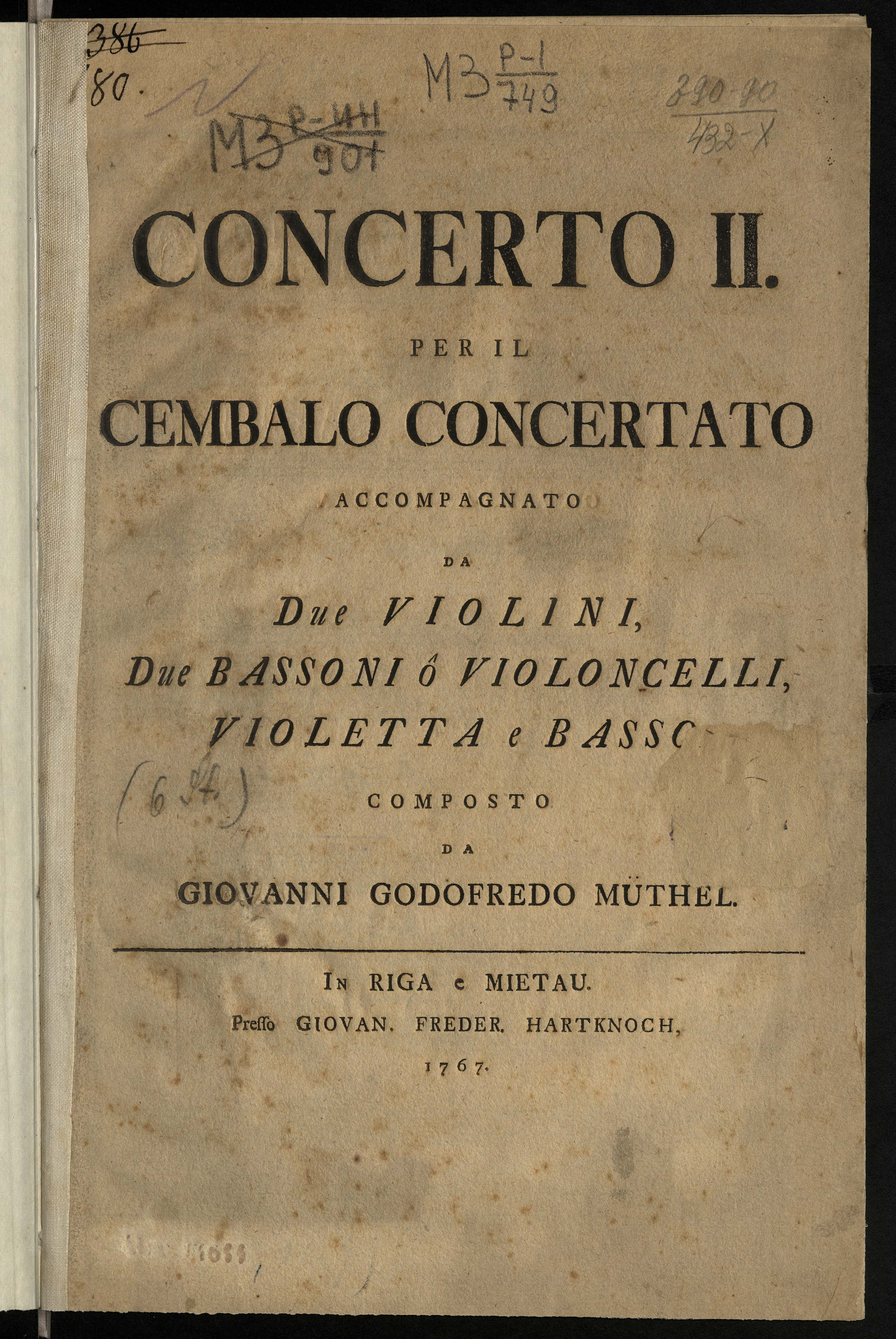 Изображение Concerto II. D-moll