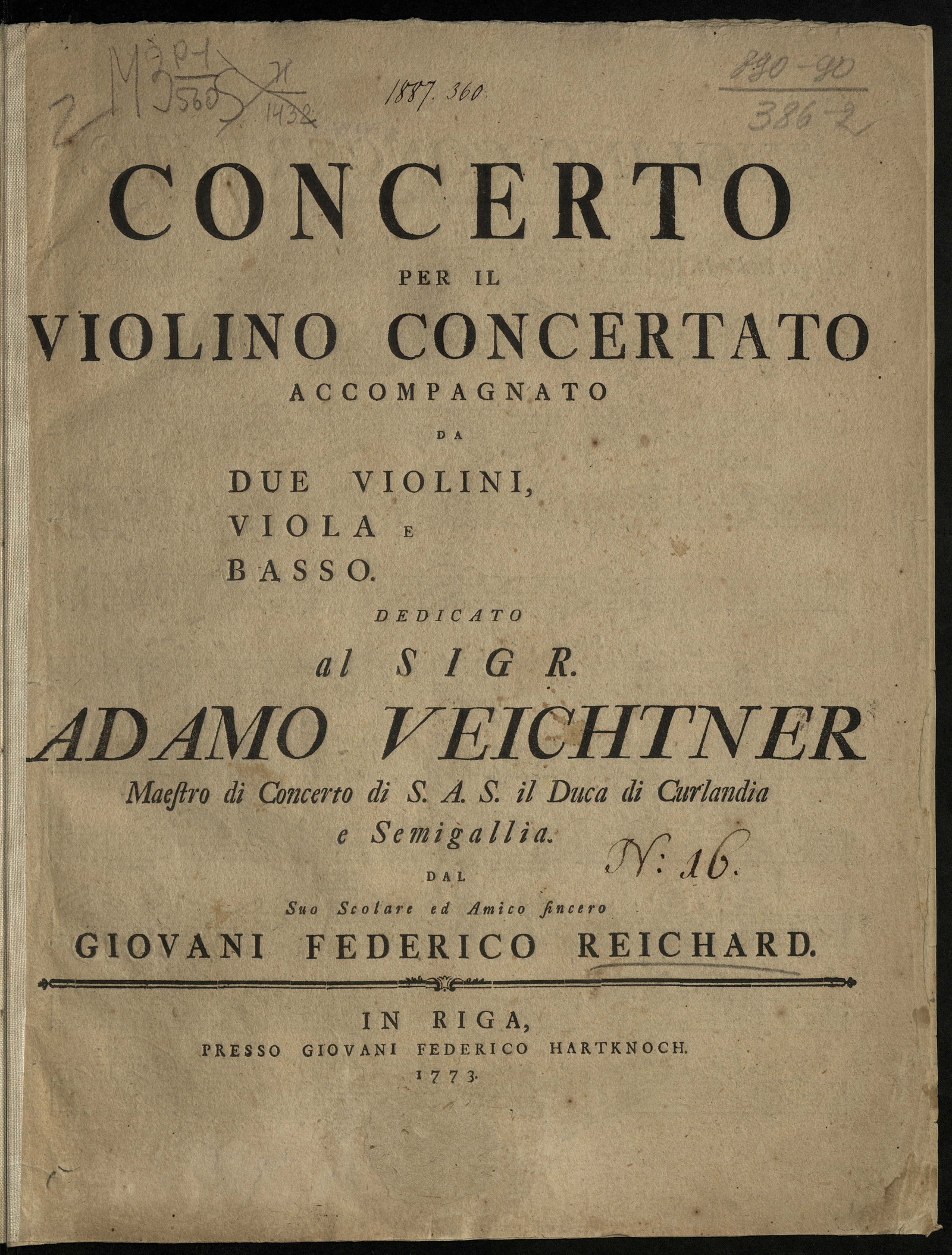 Изображение книги Concerto. Es-dur