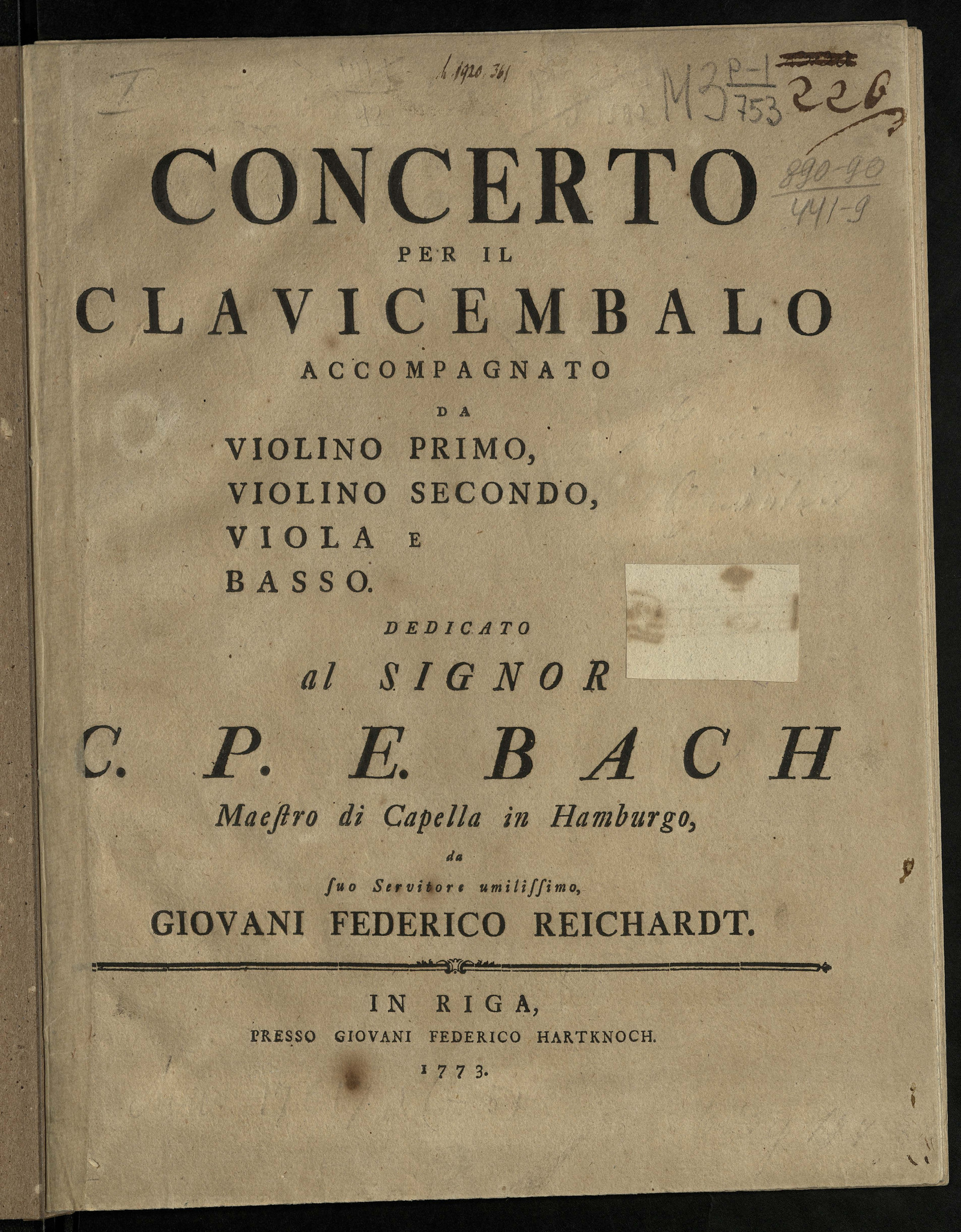 Изображение книги Concerto: B-dur