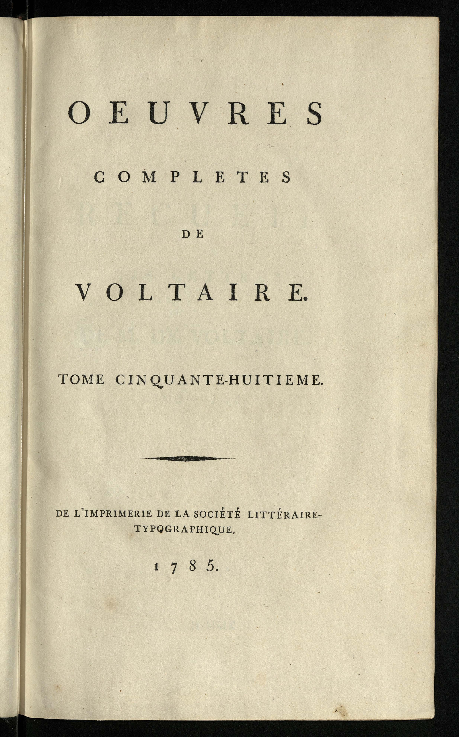 Изображение книги Полное собрание сочинений Вольтера. Т. 58