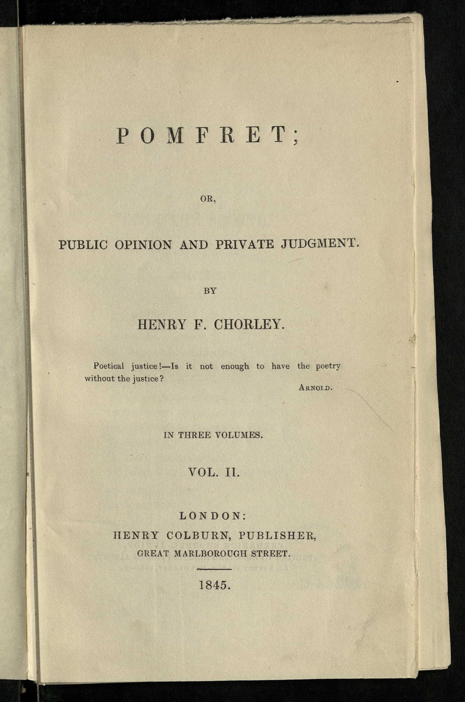 Изображение Помфрет, или Общественное мнение и частное суждение. Т. 2