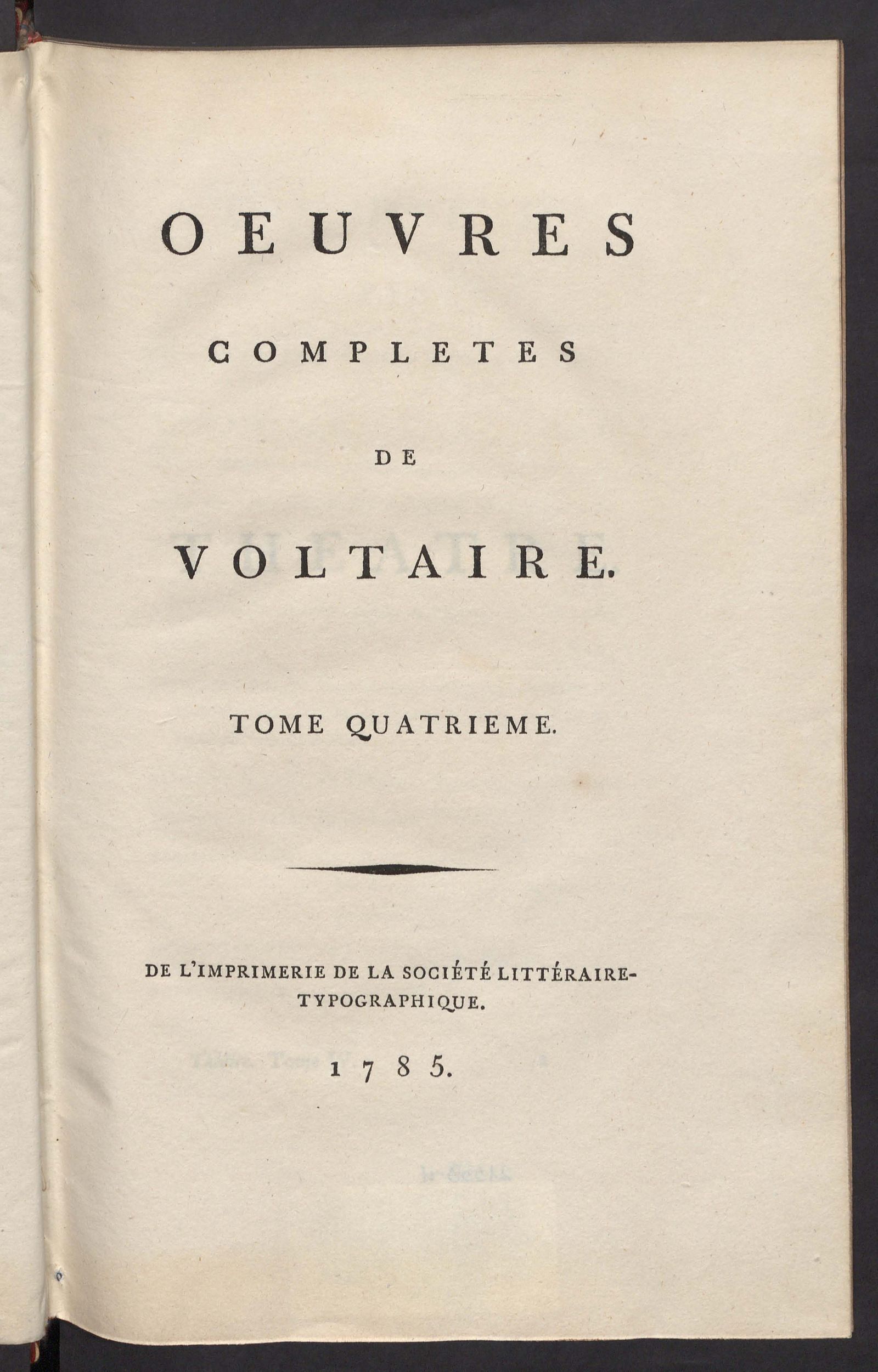 Изображение книги Полное собрание сочинений Вольтера. Т. 4