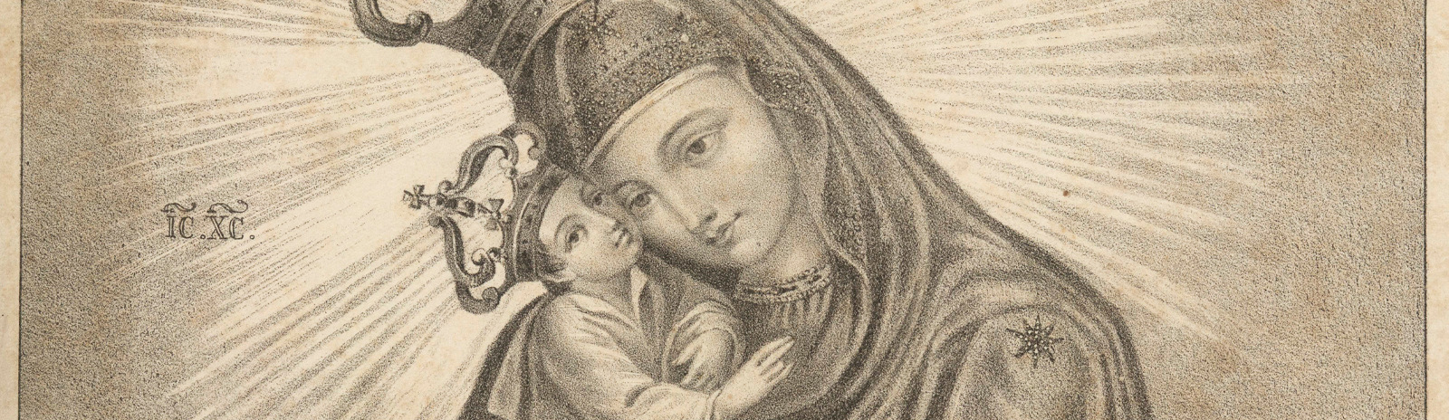 Фоновое изображение Изображение чудотворной иконы Пресвятой Богородицы Почаевская