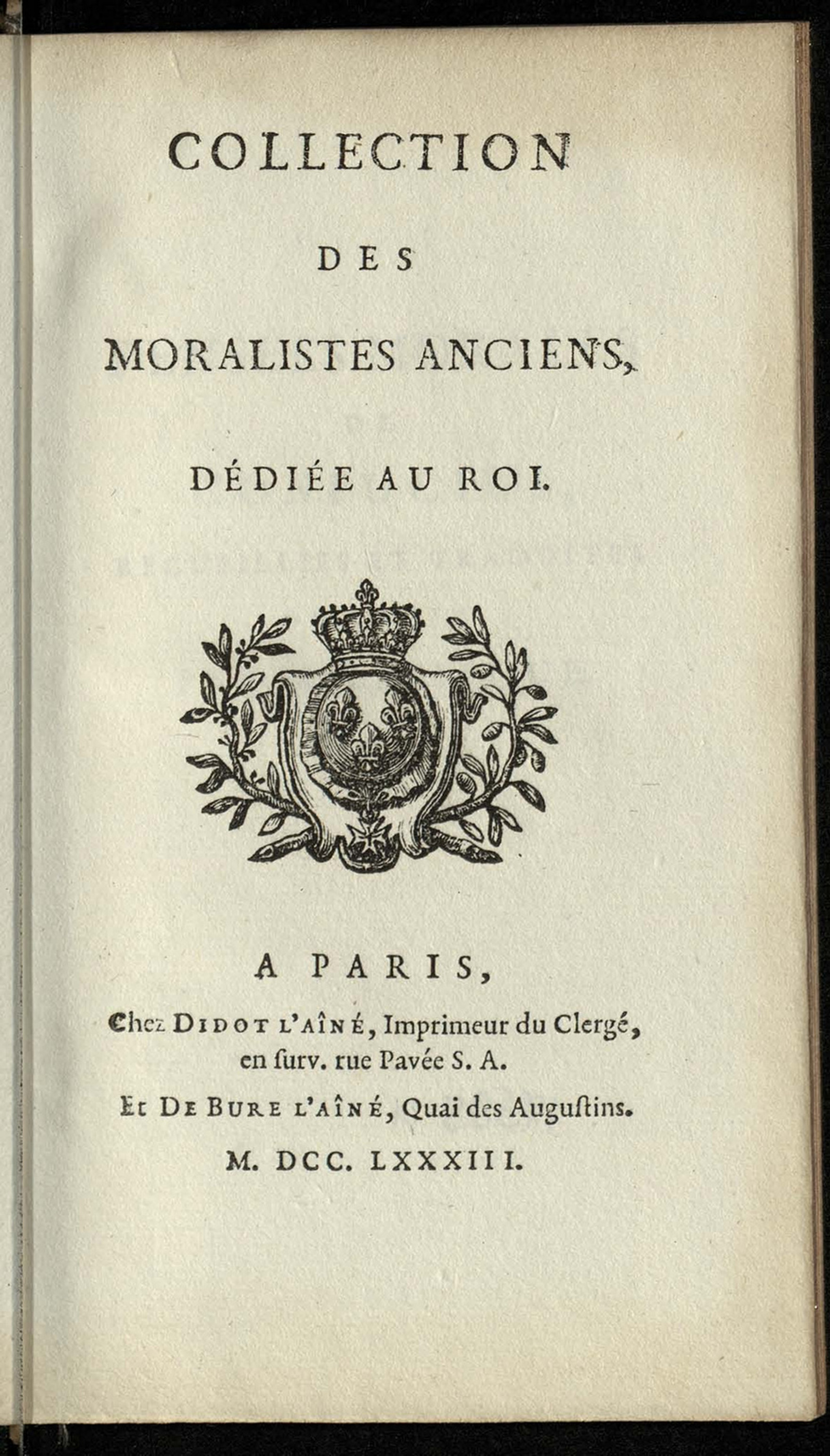 Изображение книги Коллекция древних моралистов. T. 2