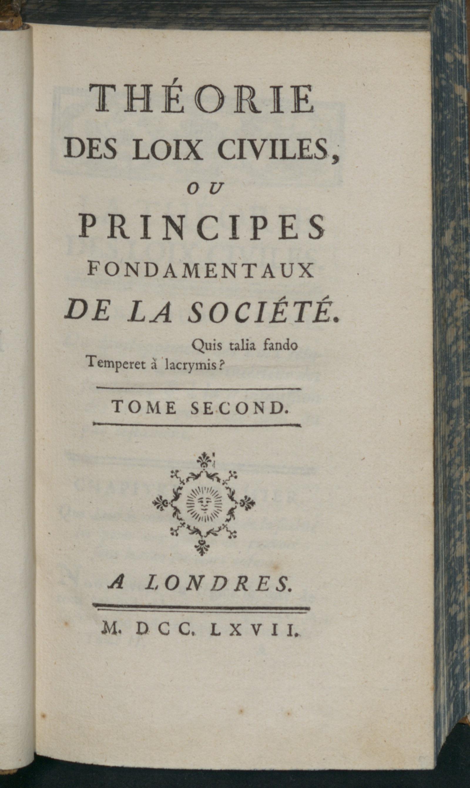 Изображение Principes fondamentaux de la société. T. 2