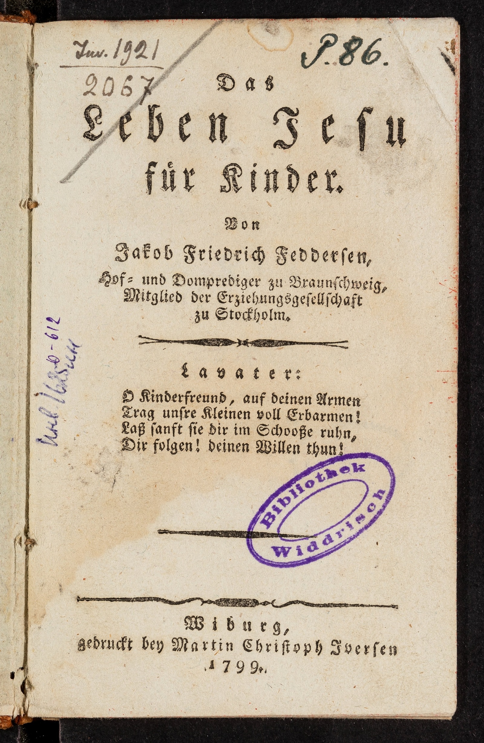 Изображение книги Das Leben Jesu für Kinder