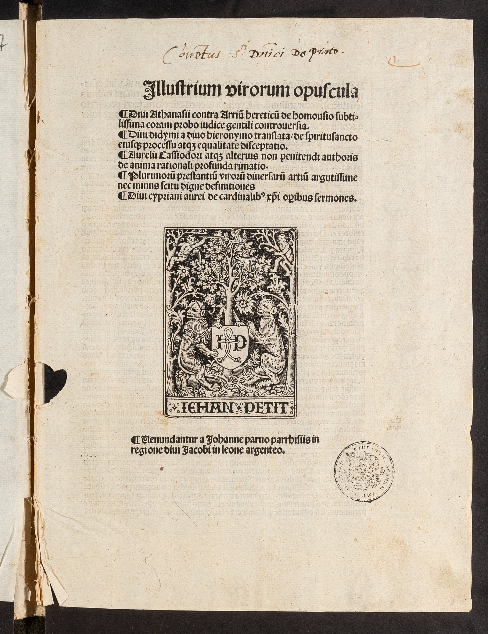 Изображение книги Opuscula illustrium virorum