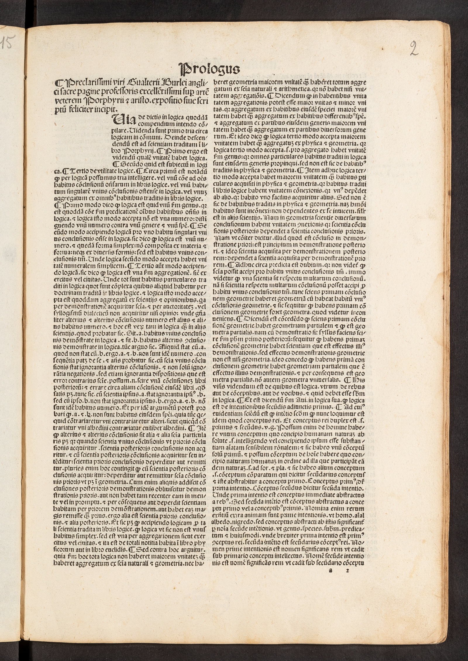 Изображение книги Expositio in artem veterem Porphyrii et Aristotelis. Quaestiones de universalibus