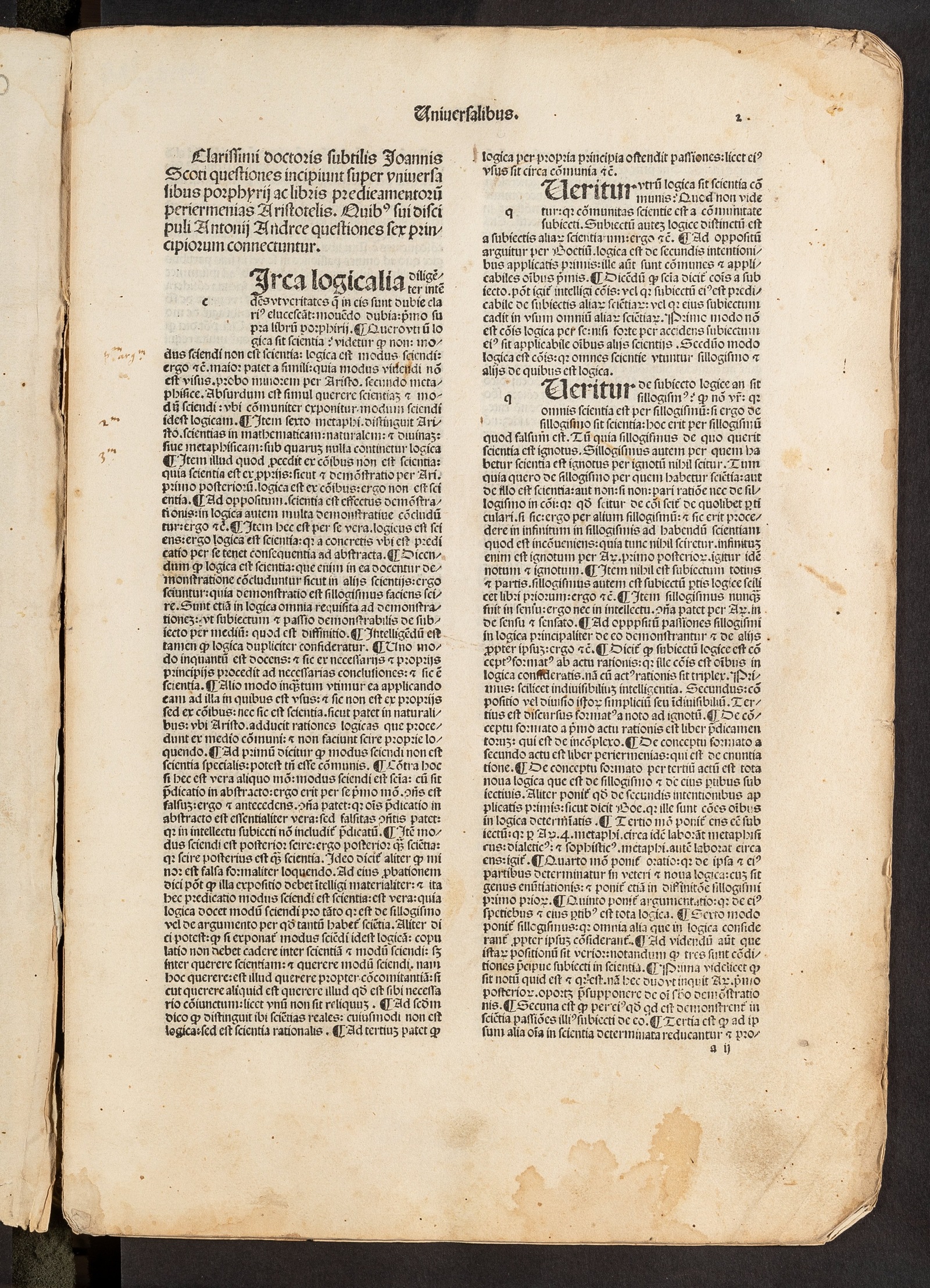 Изображение Quaestiones in Universalia Porphyrii etc
