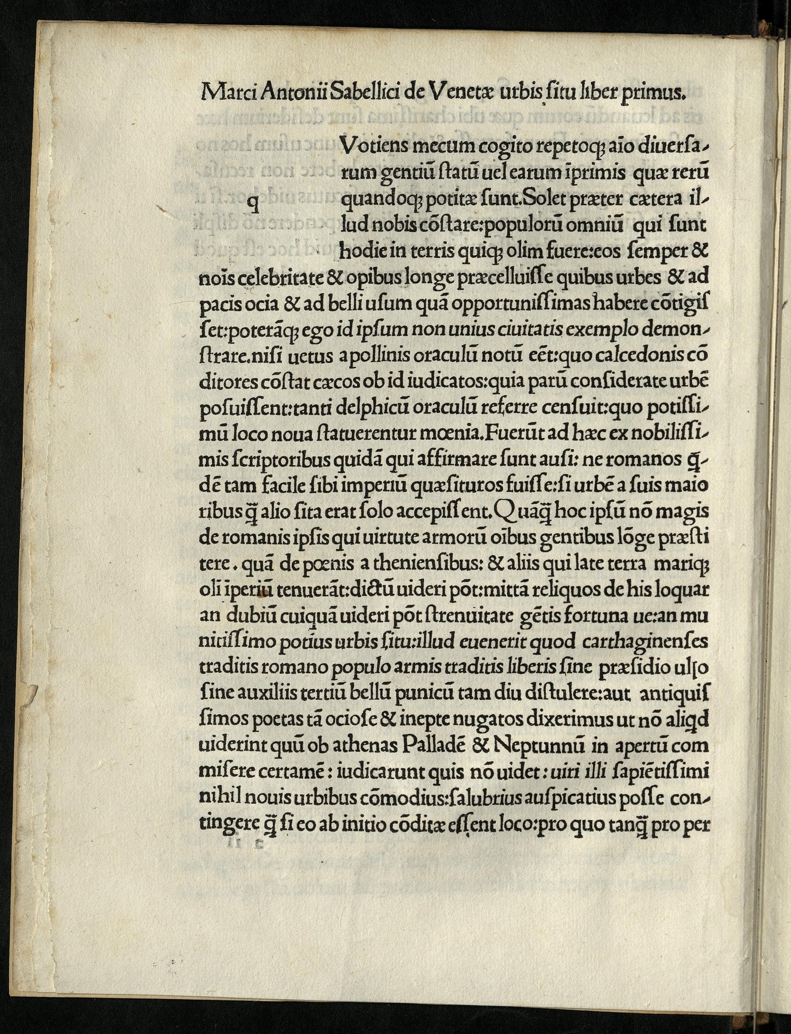 Изображение книги De situ urbis Venetae; De praetoris officio; De linguae Latinae reparatione