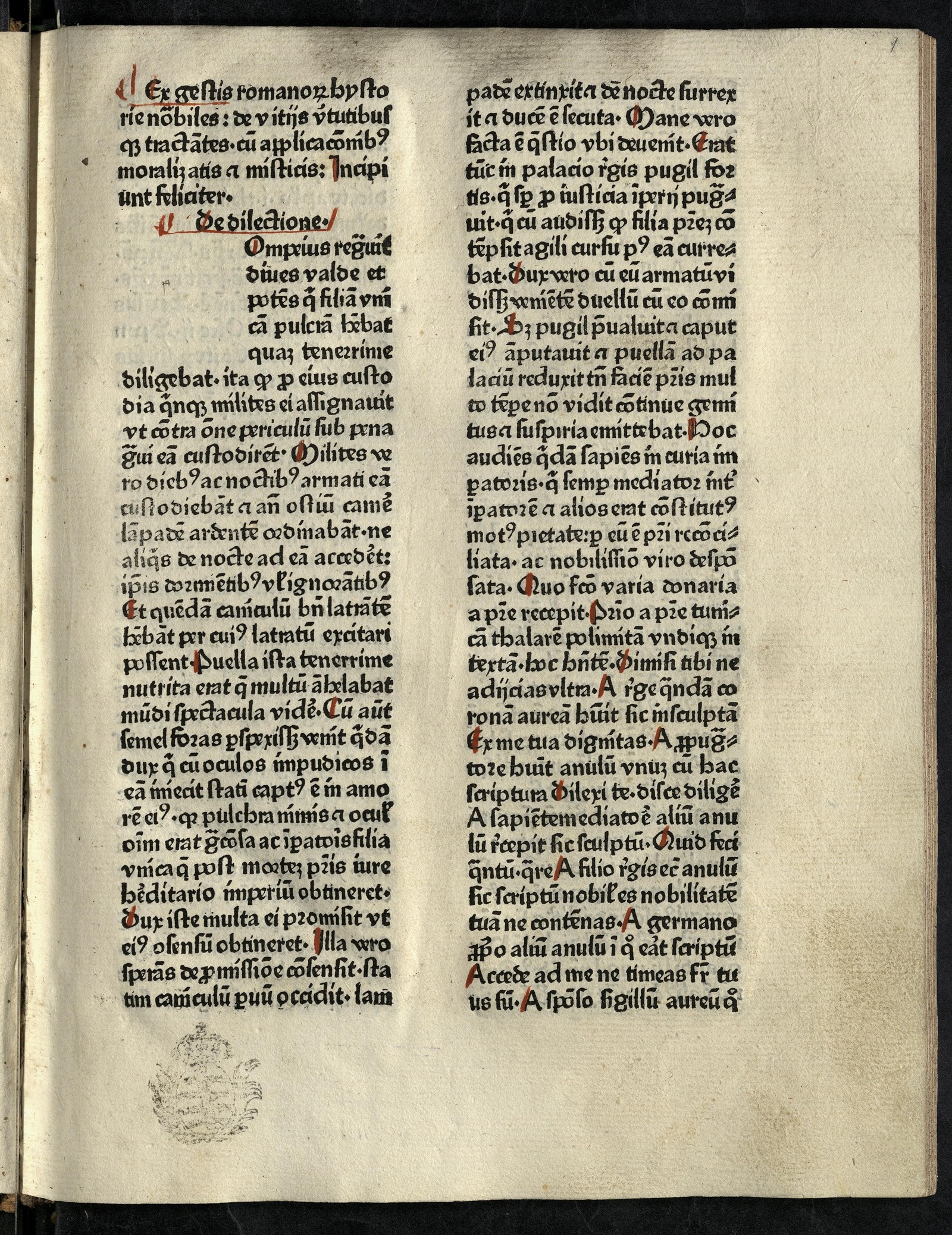Изображение книги Gesta Romanorum