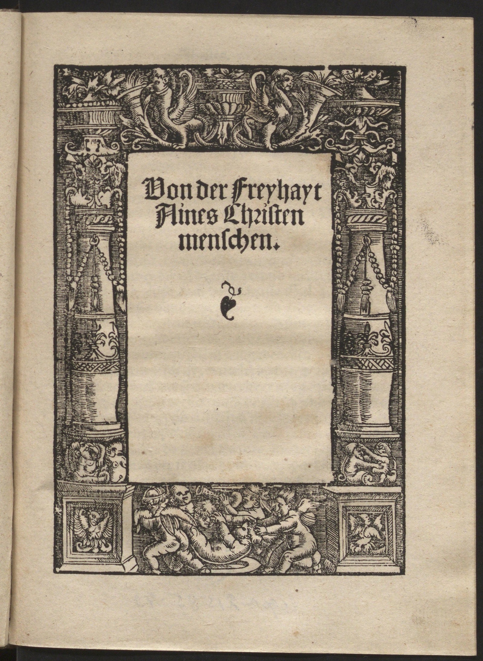 Изображение Von der Freyhayt Aines Christen menschen