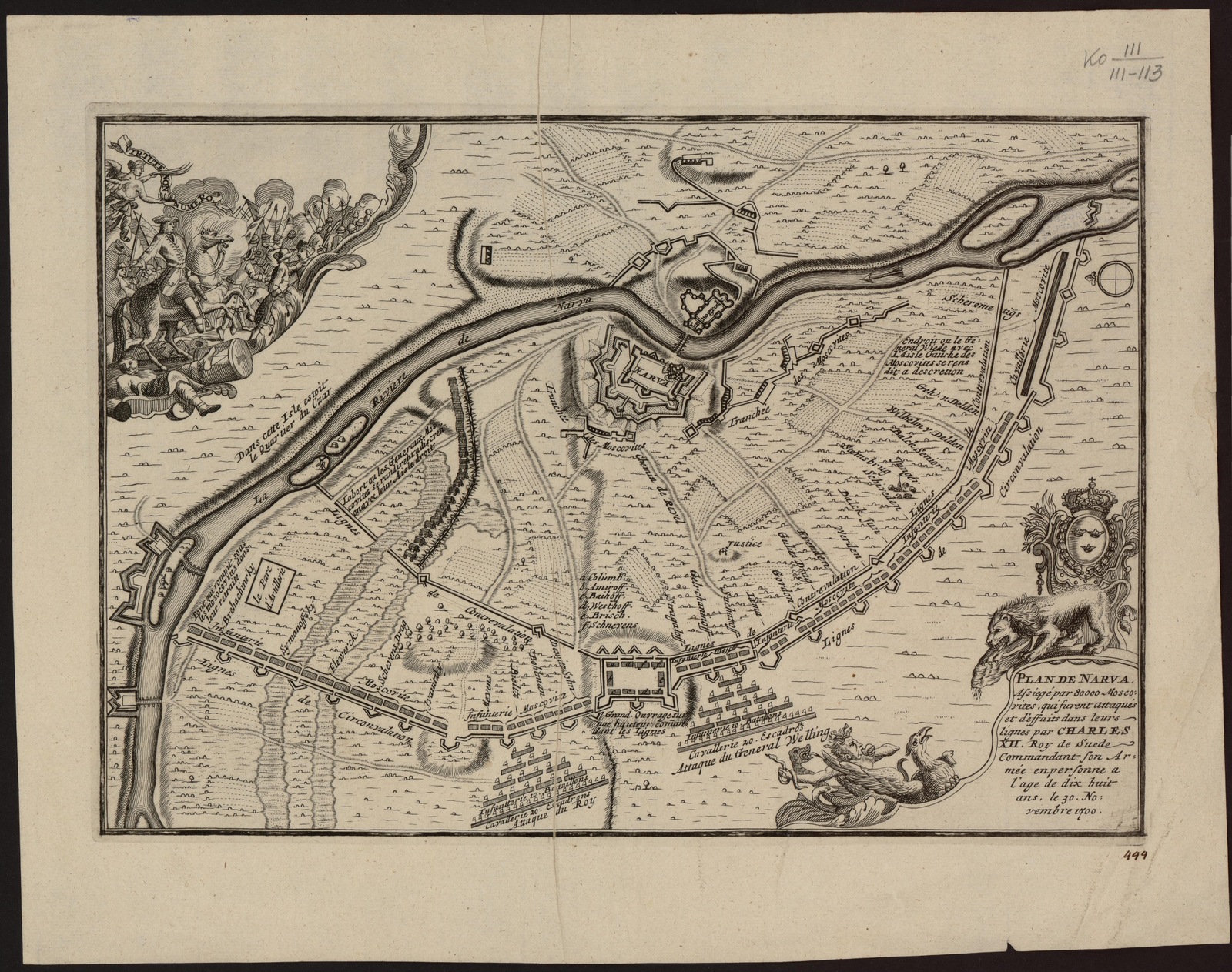 Изображение книги Нарва, город, окрестности. Plan de Narva