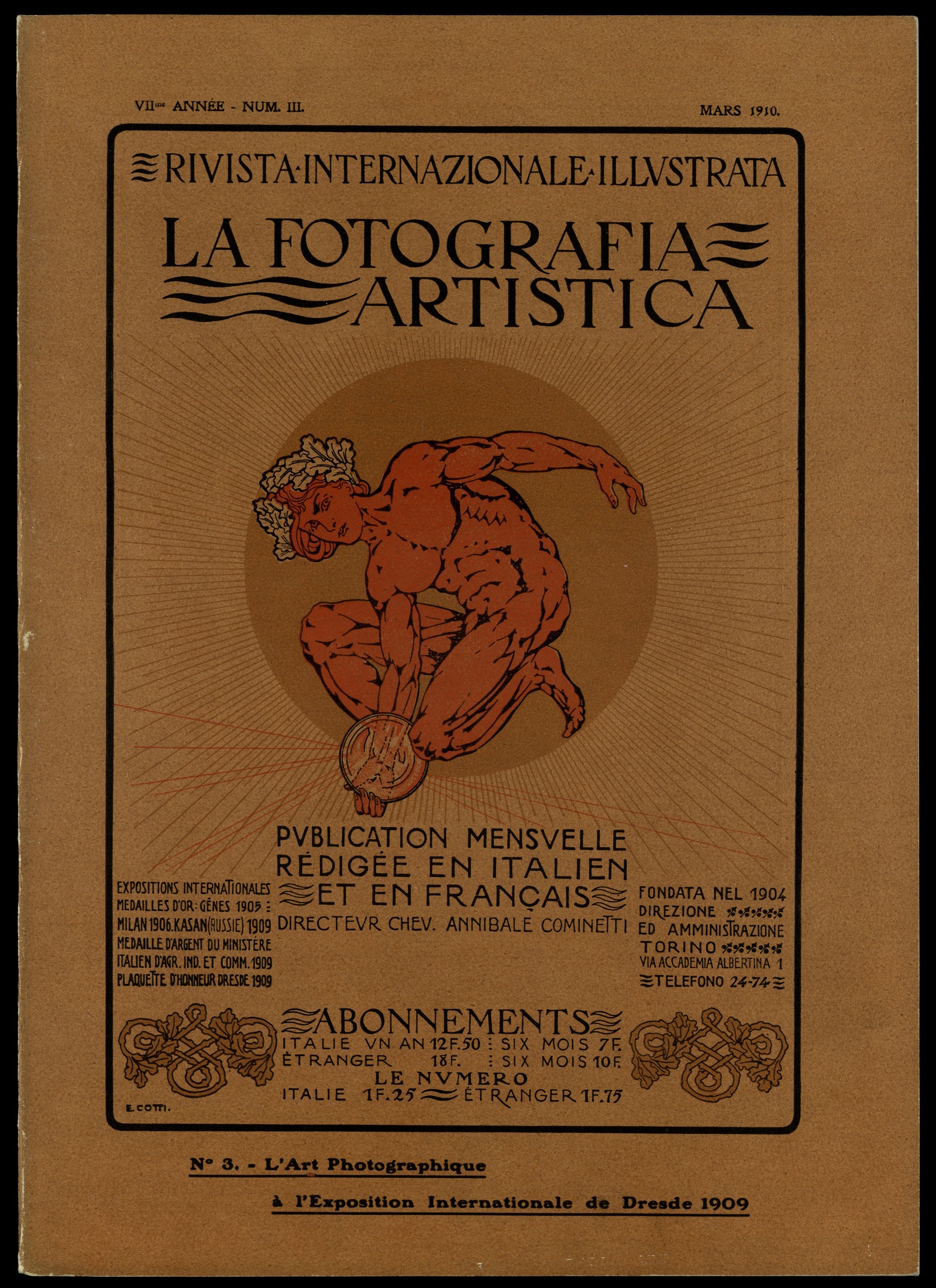 Изображение La fotografia artistica. 1910, № 3