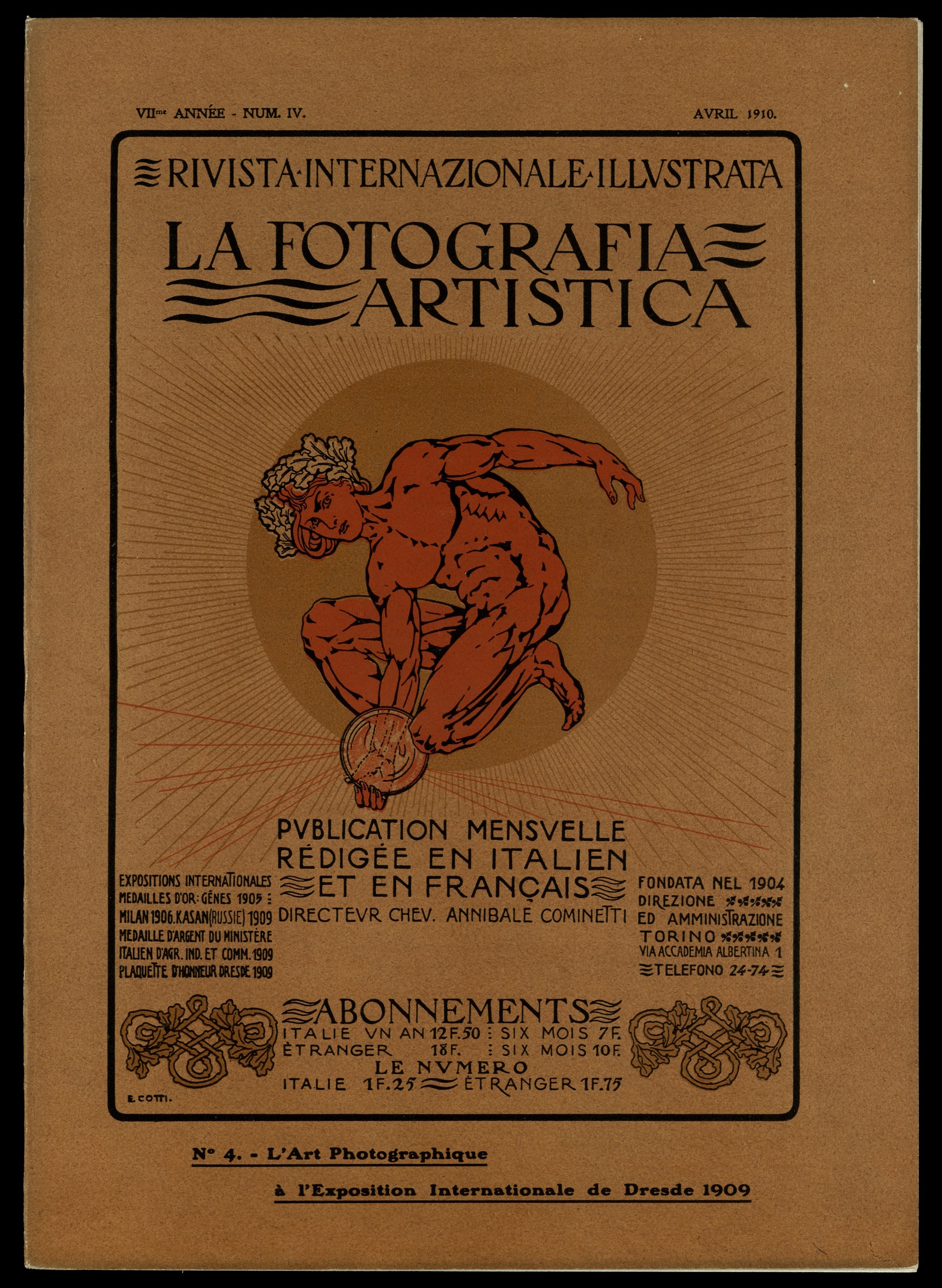 Изображение La fotografia artistica. 1910, № 4