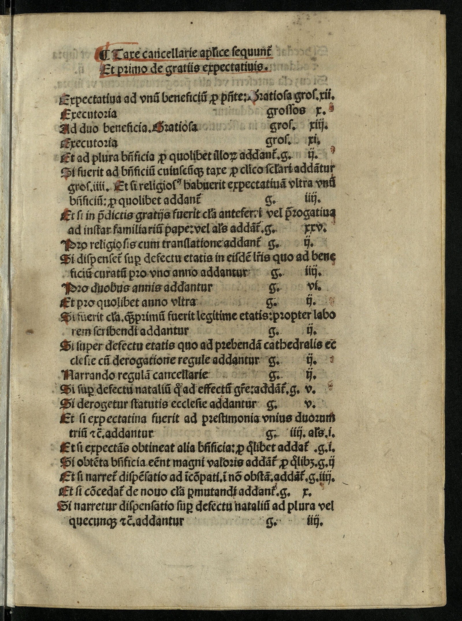 Изображение книги Taxae cancellariae apostolicae