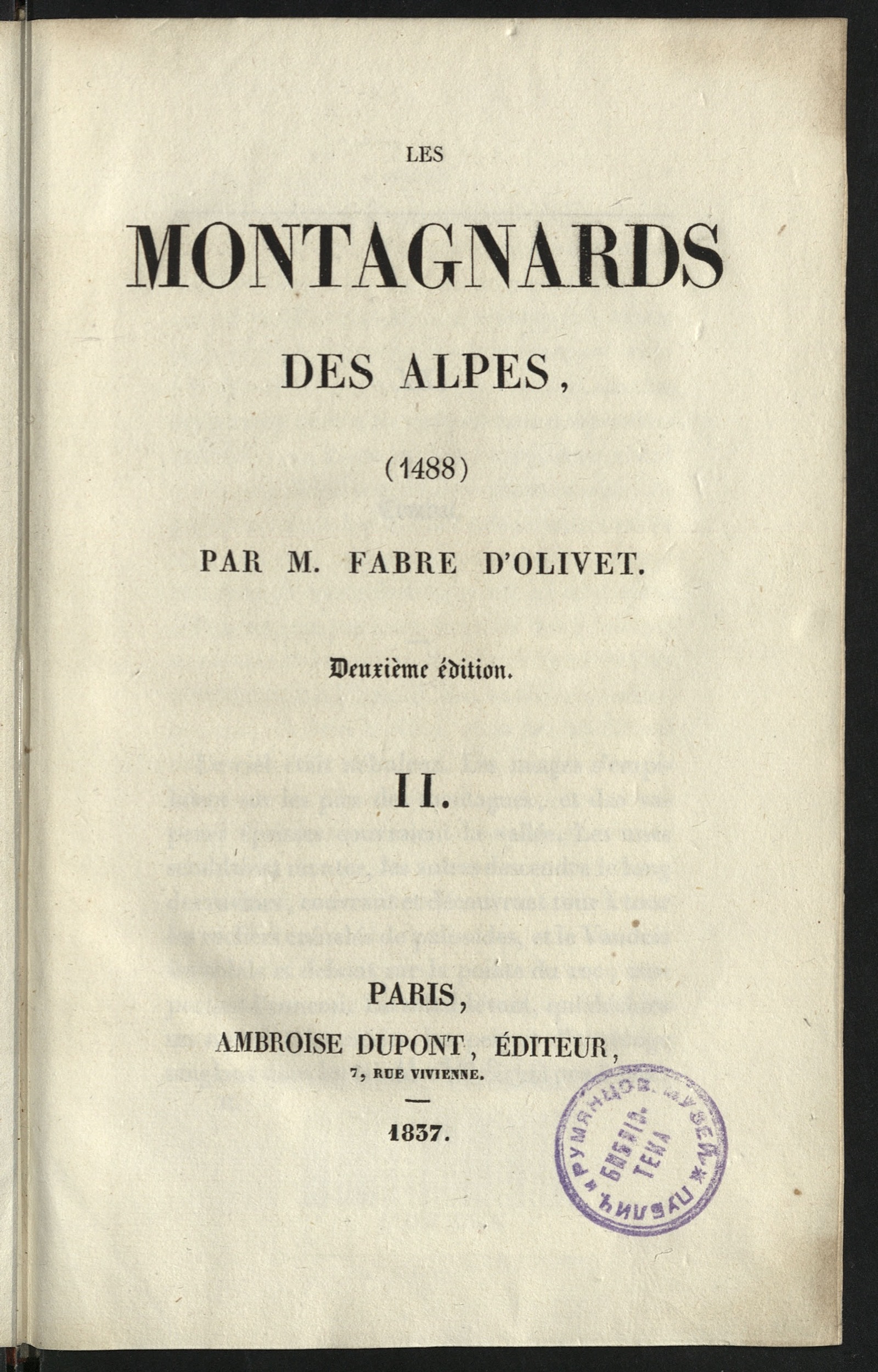 Изображение книги Les montagnards des Alpes
