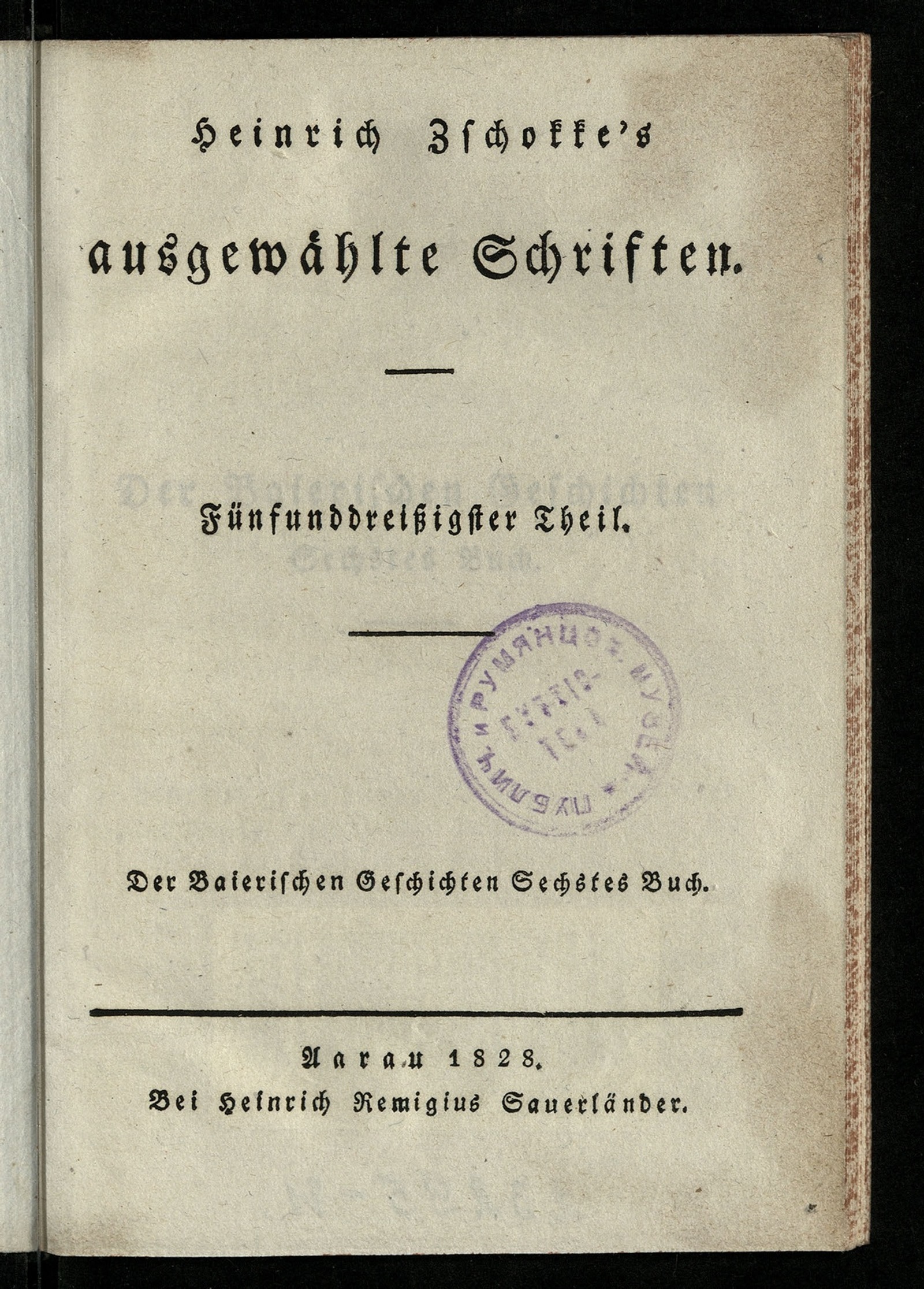 Изображение книги Heinrich Zschokke's ausgewählte Schriften. Th. 35. Der Baierischen Geschichten. B. 6