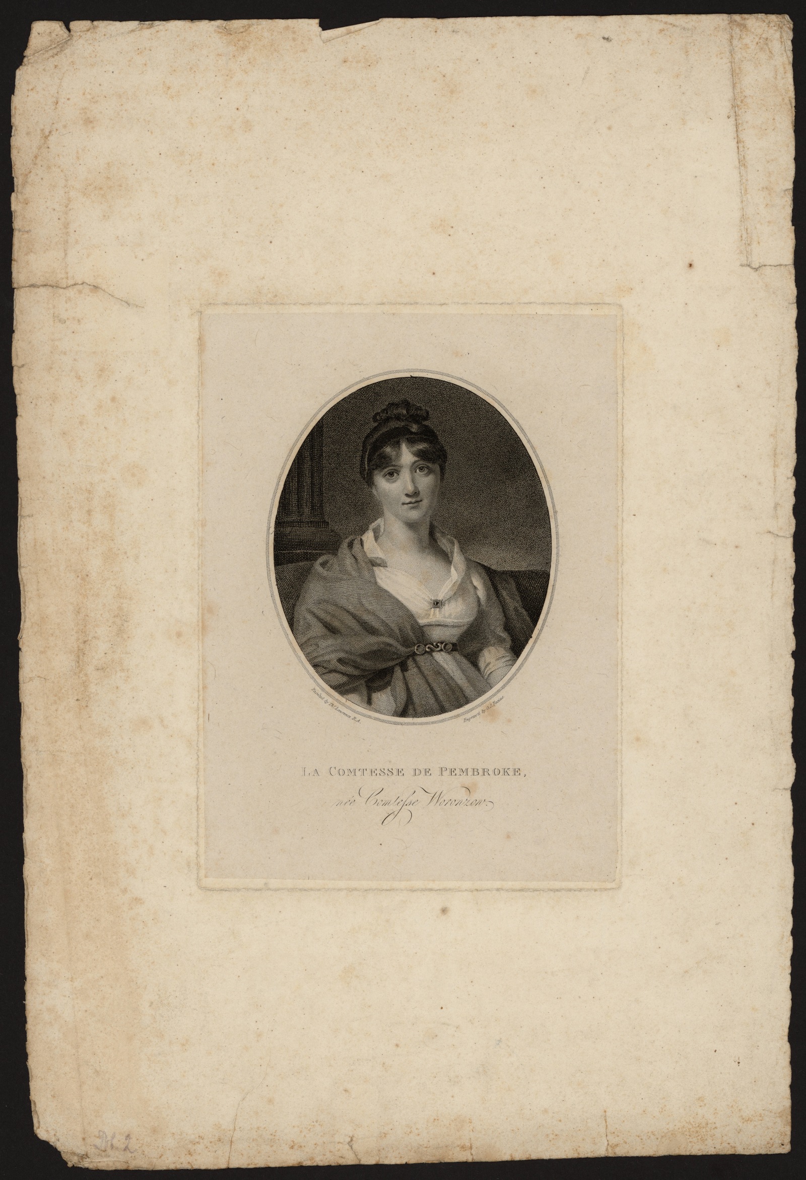 Изображение книги La Comtesse de Pembroke, née comtesse Woronzow