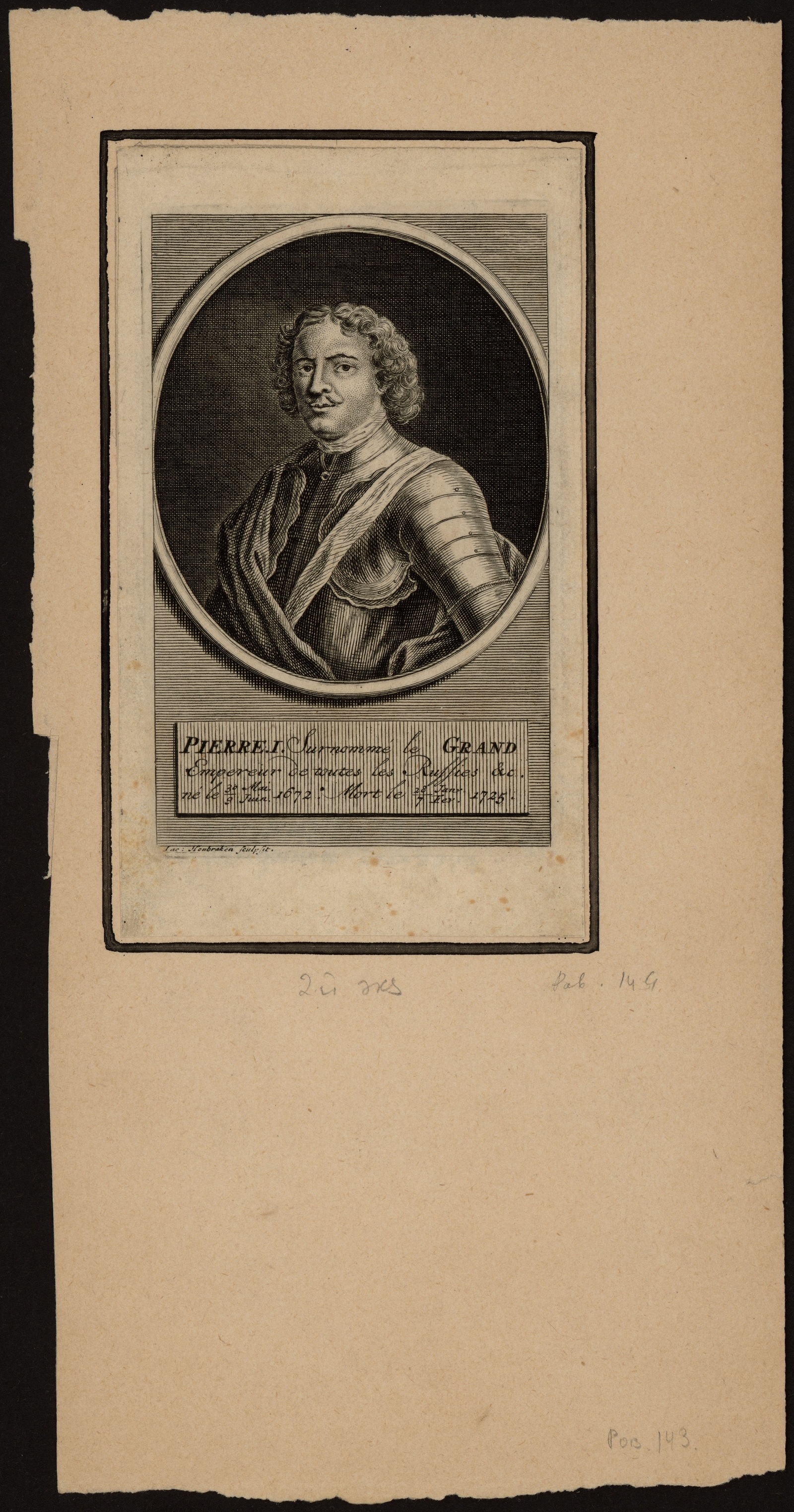 Изображение книги Pierre I. Surnommé le Grand Empereur de toutes les Russies etc
