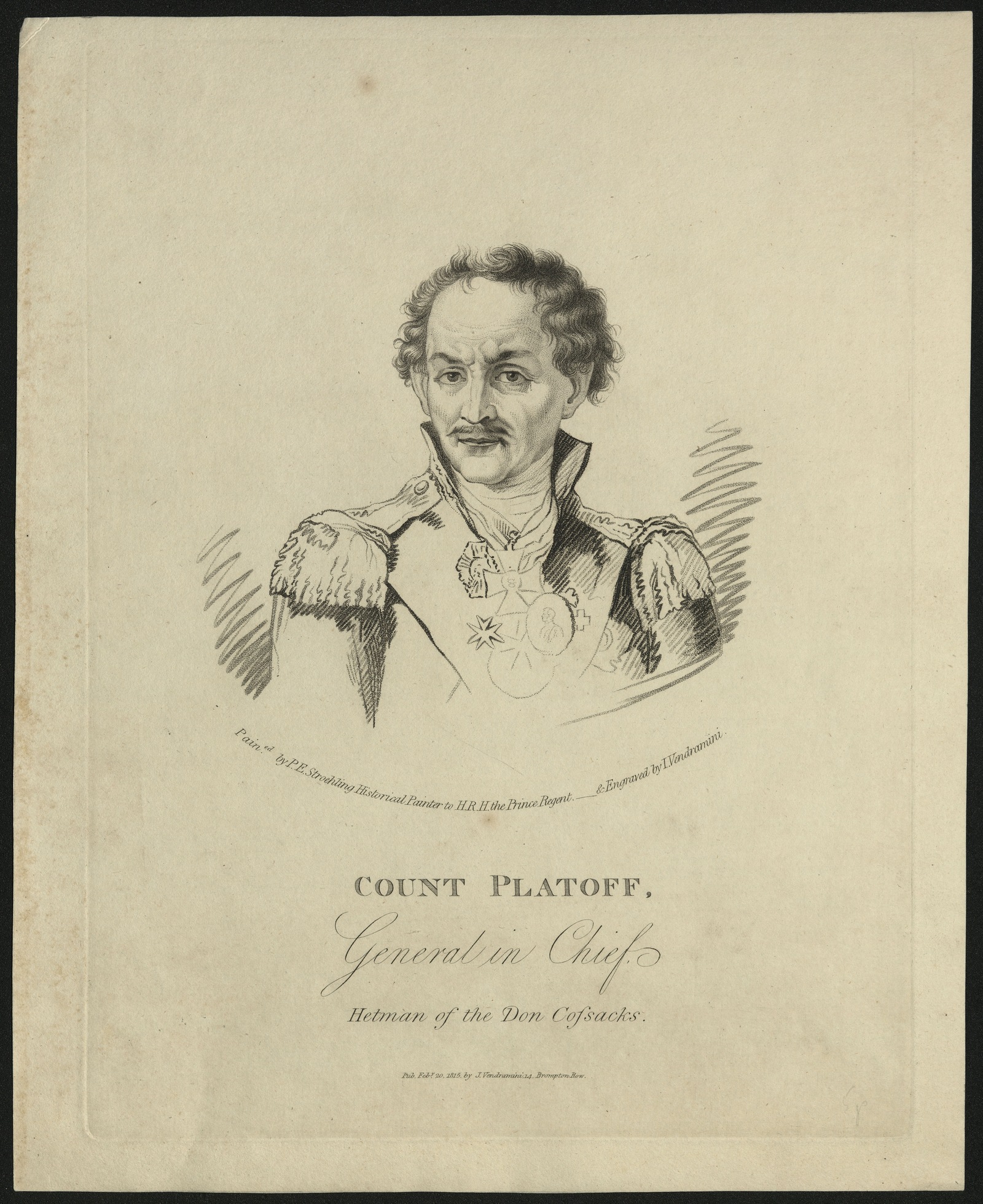 Изображение книги Count Platoff, General in Chief, Hetman of the Don cossacks