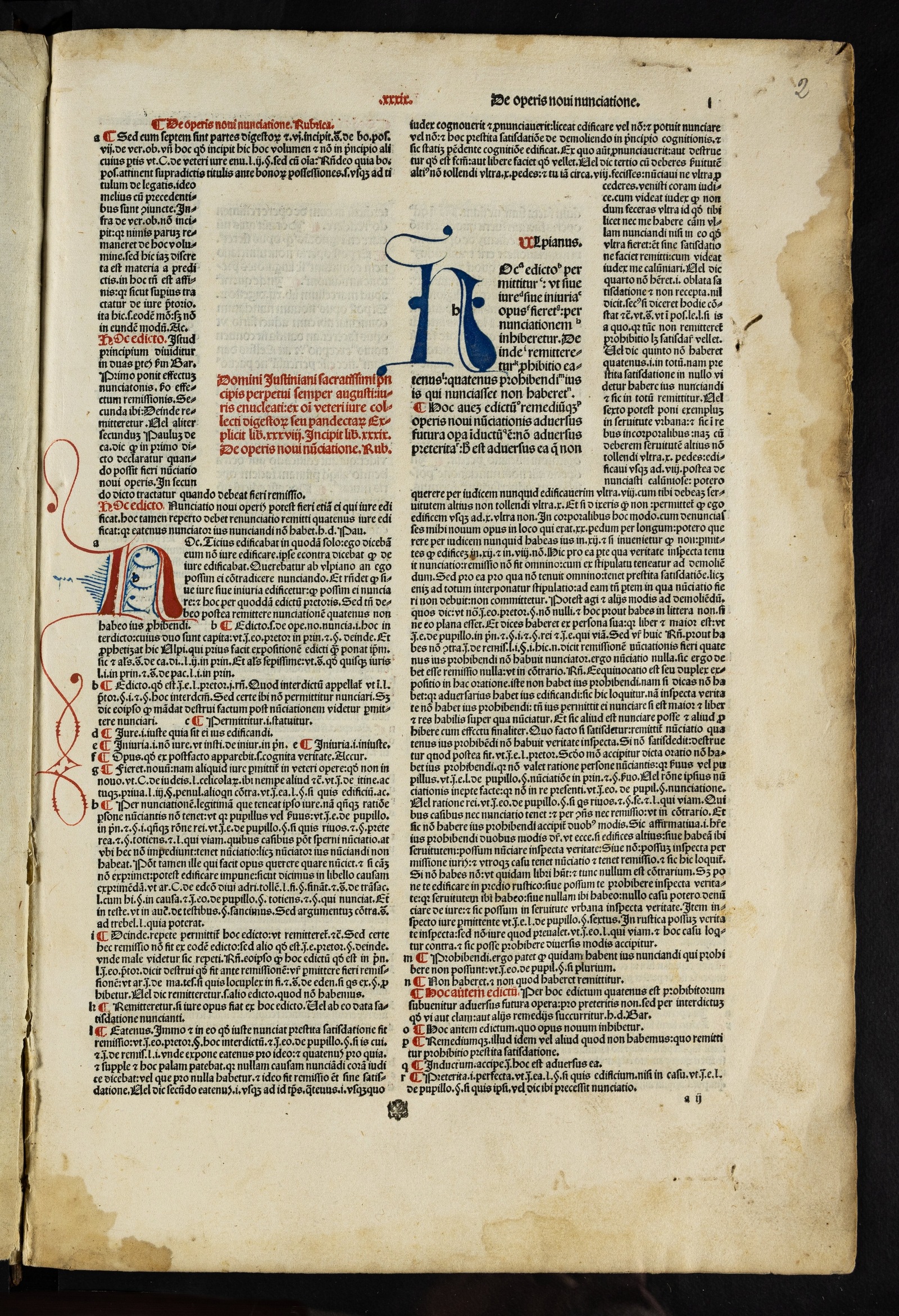 Изображение книги Corpus iuris civilis. Digesta Iustiniani. Digestum novum