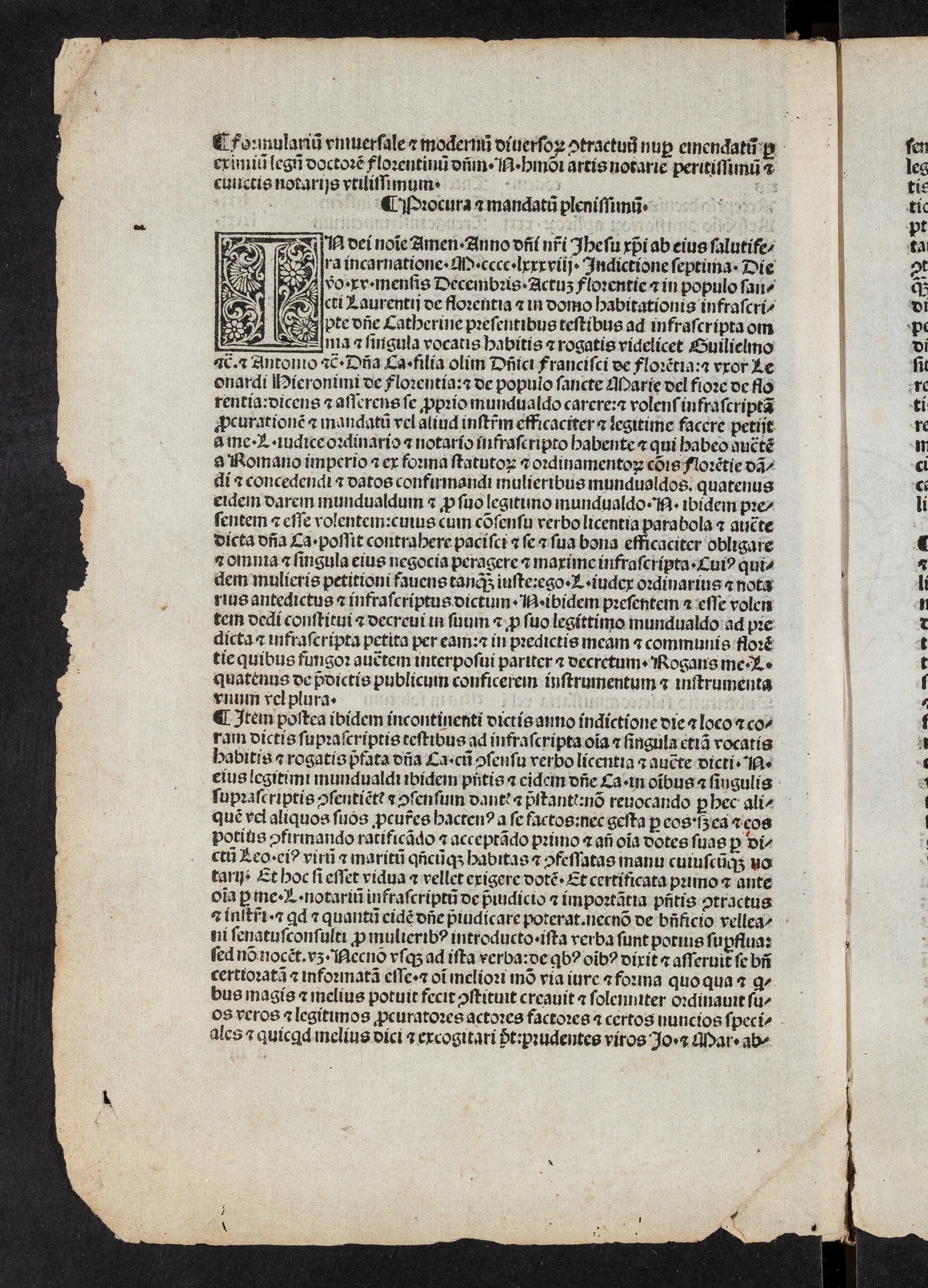 Изображение книги Formularium universale et modernorum diversorum contractuum