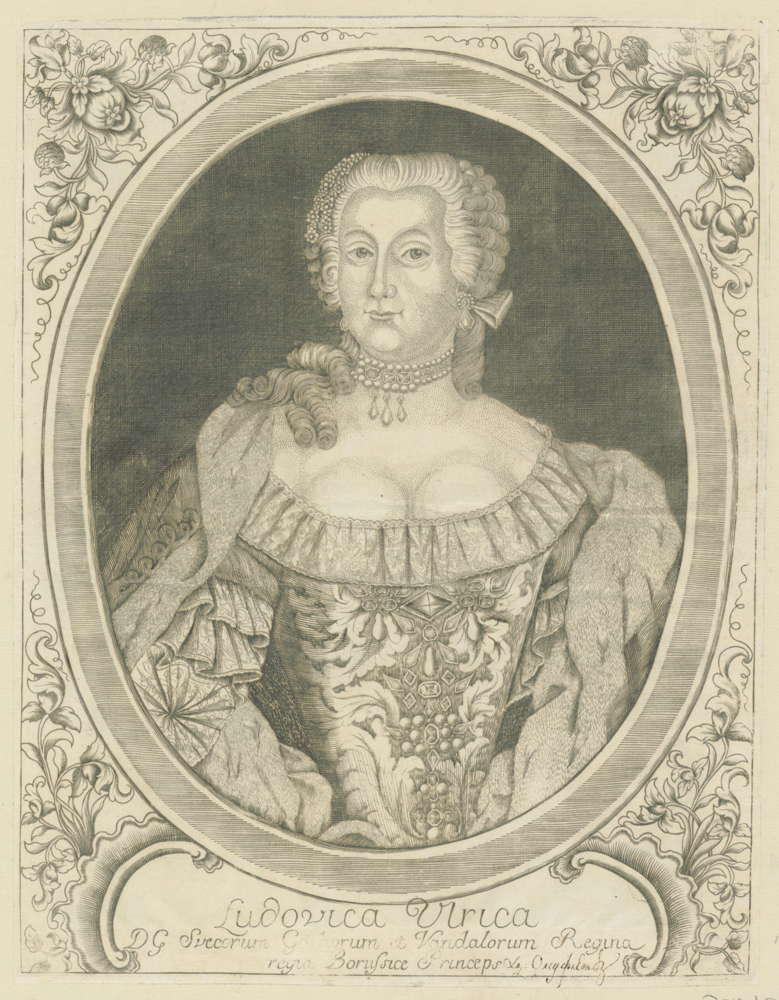 Изображение книги Ludovica Ulrica D. G. Svecorum Gothorum et Vandalorum Regina ...