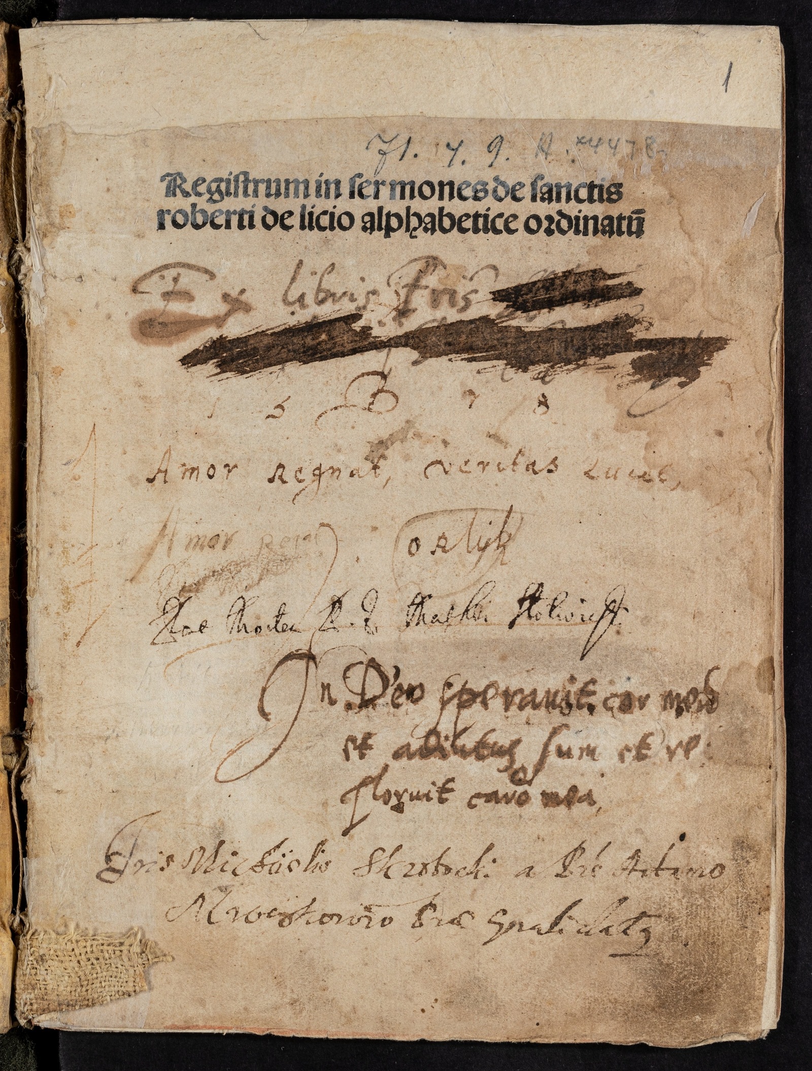 Изображение Sermones de laudibus sanctorum