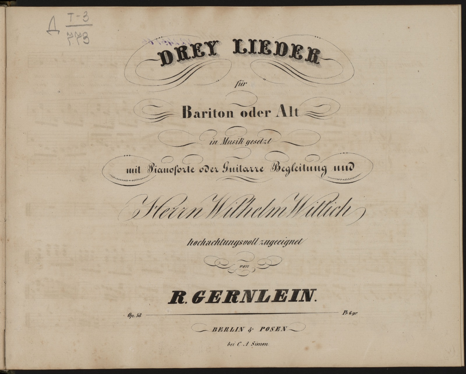 Изображение книги Drey Lieder