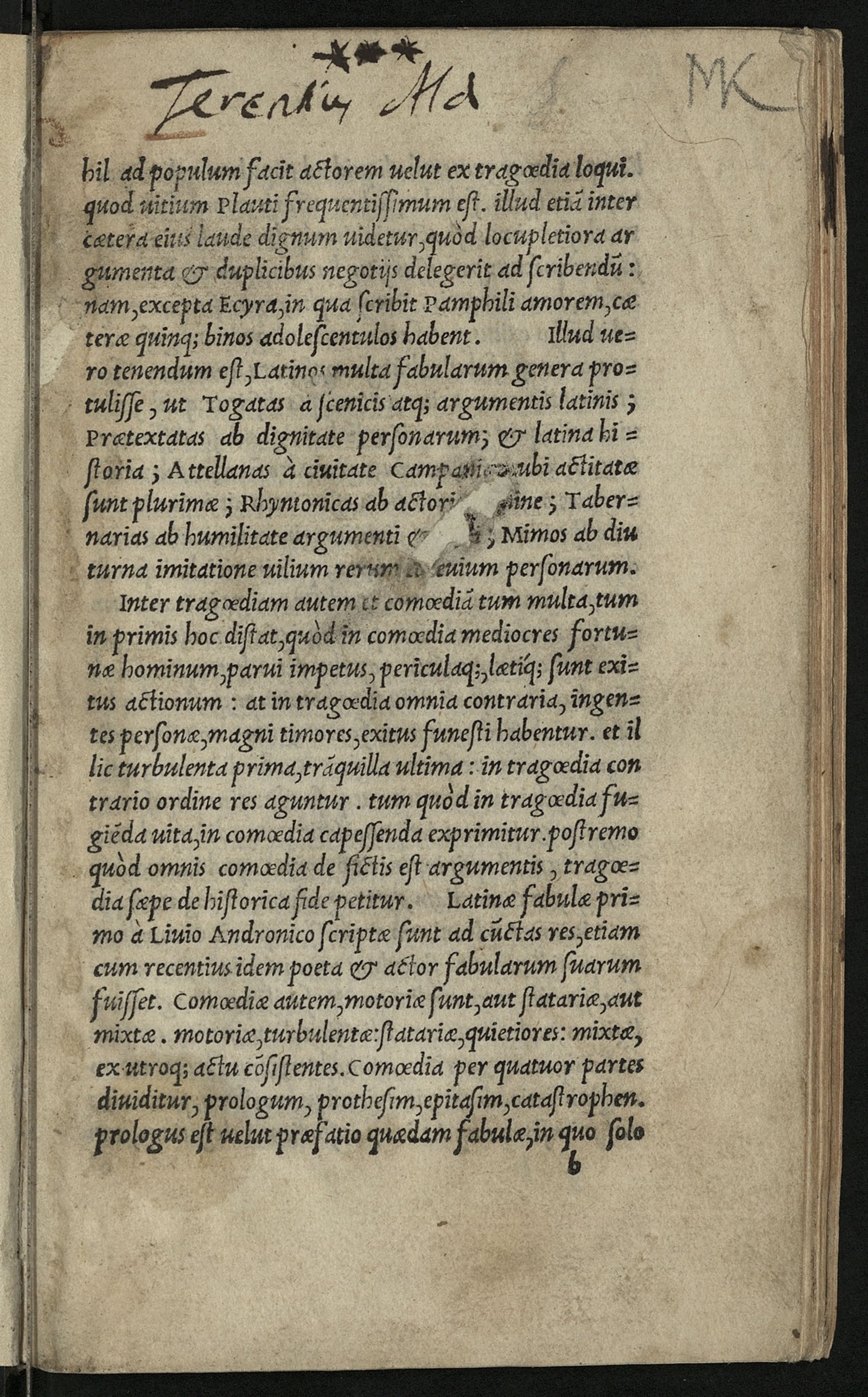 Изображение Terentii Comoediae, multo, quam antea, diligentius emen datae