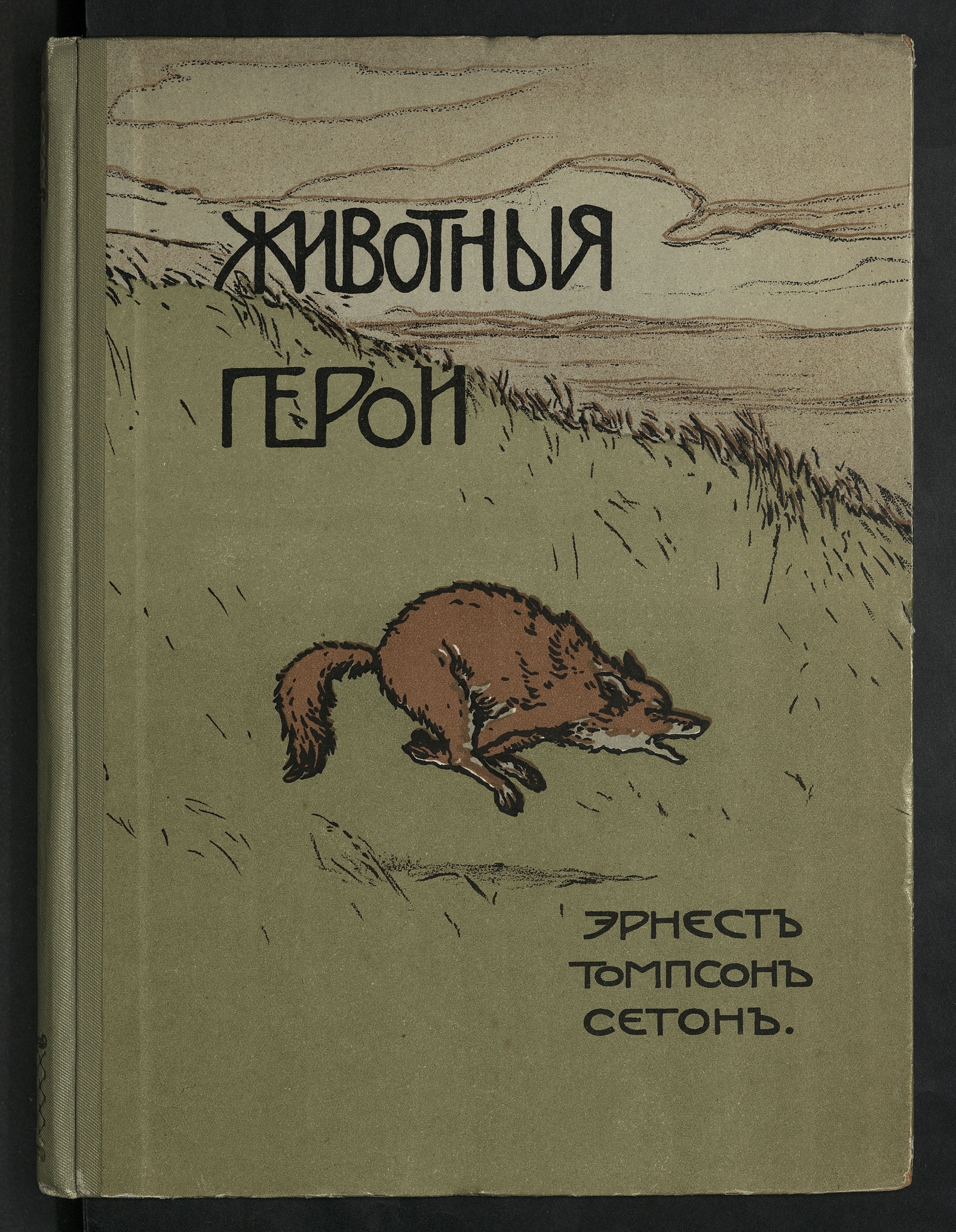 Изображение книги Животныя герои