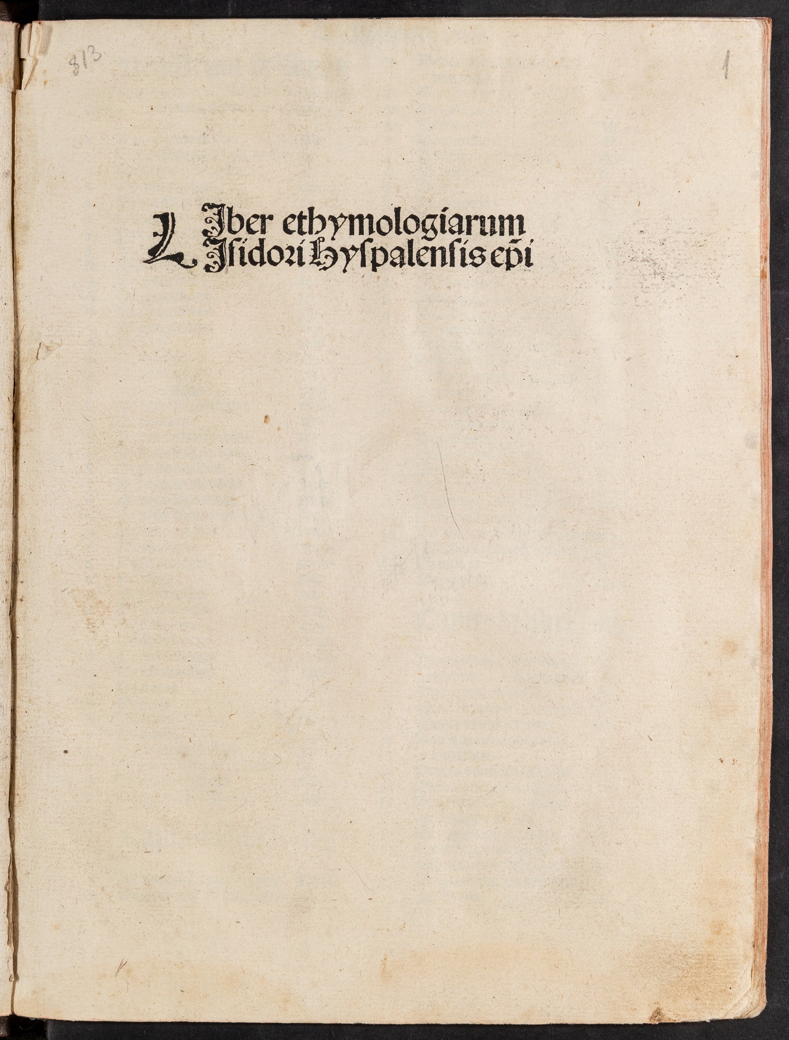 Изображение книги Etymologiae