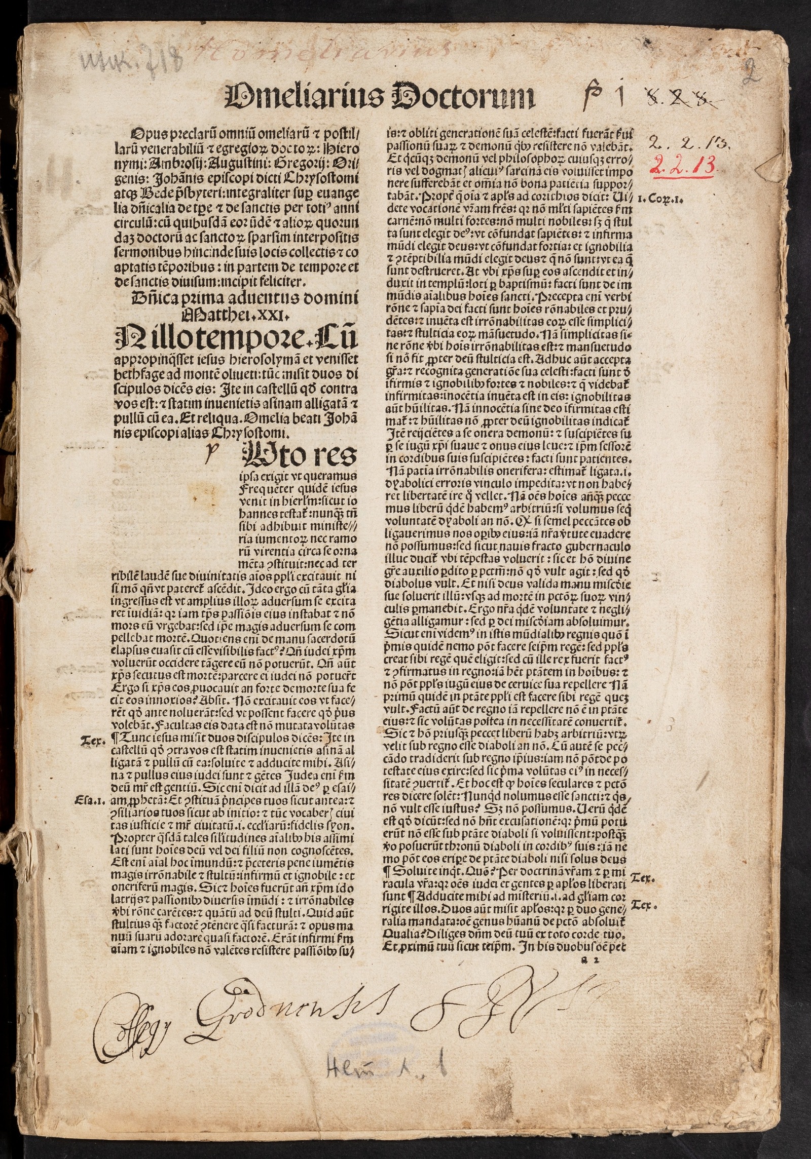 Изображение книги Homiliarius doctorum de tempore et de sanctis a Paulo Diacono collectus
