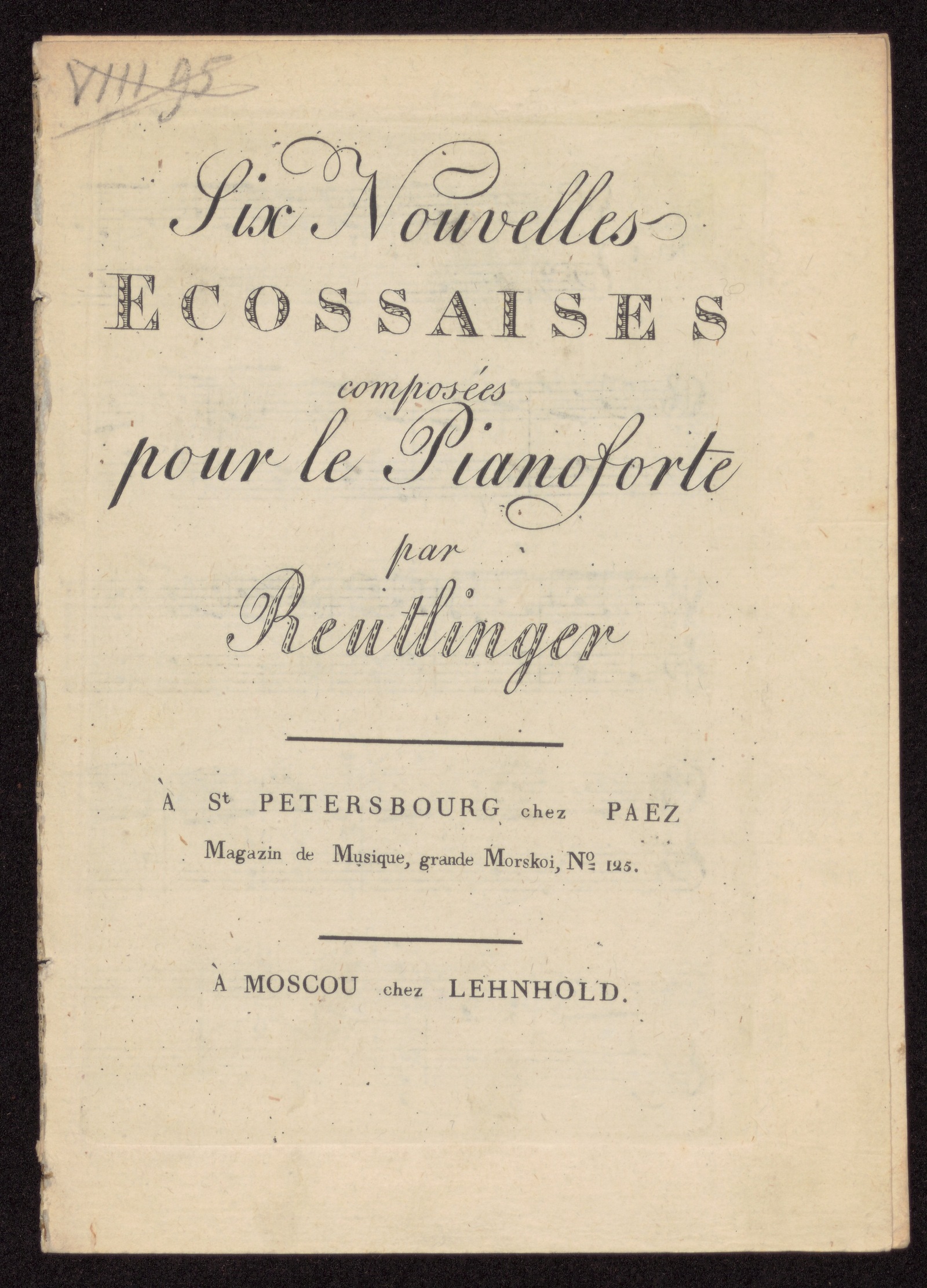 Изображение книги Six nouvelles ecossaises