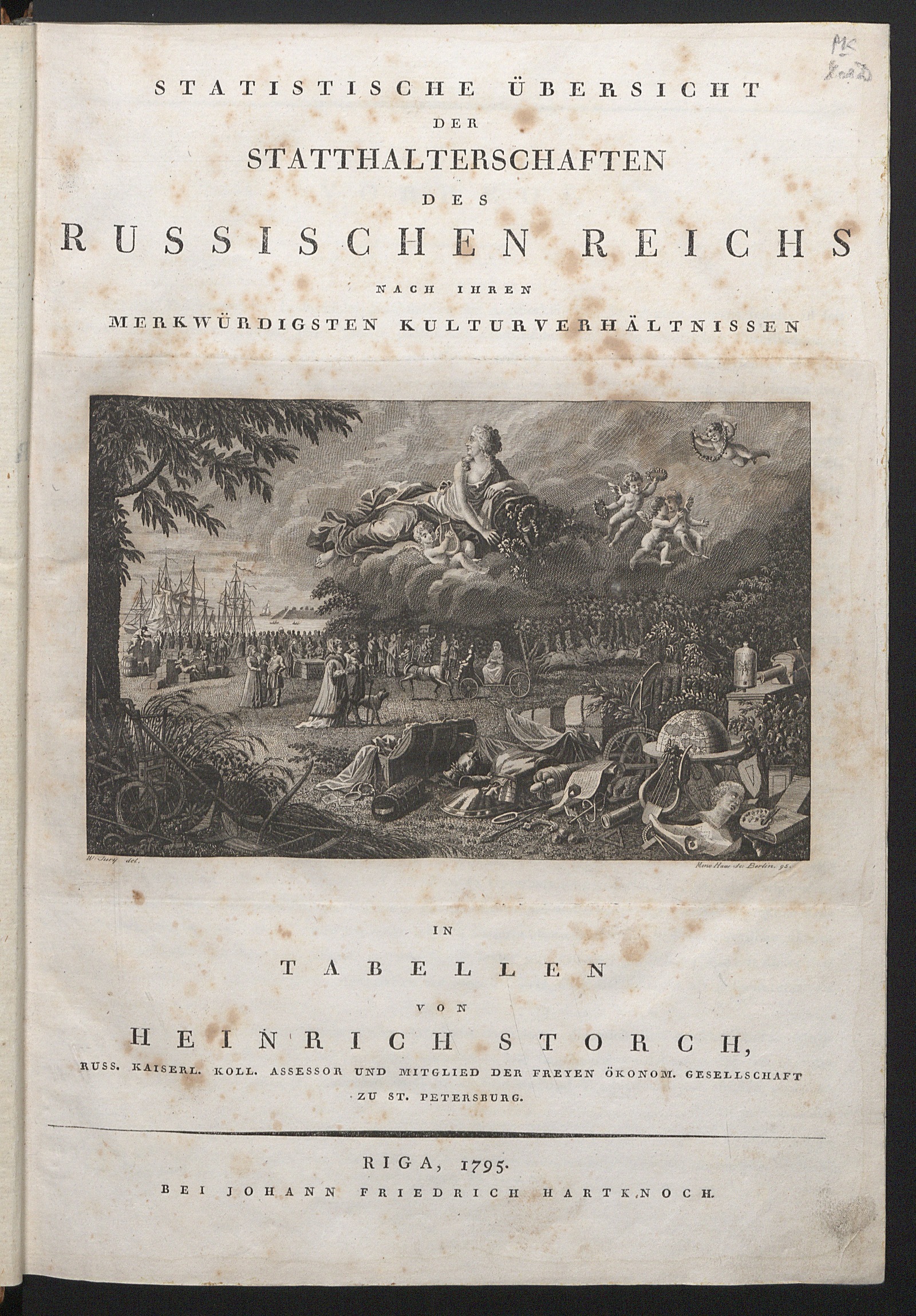 Изображение книги Statistische Übersicht der Statthalterschaften des Russischen Reichs nach ihren merkwürdigsten Kulturverhaltnissen in Tabellen