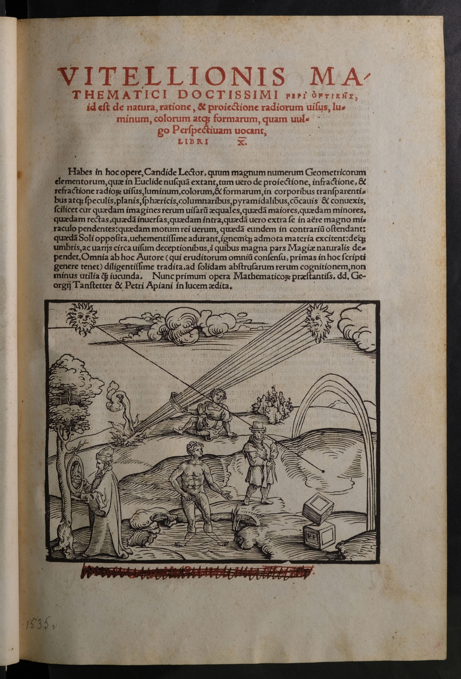 Изображение Vitellionis mathematici doctissimi [Peri optikes]
