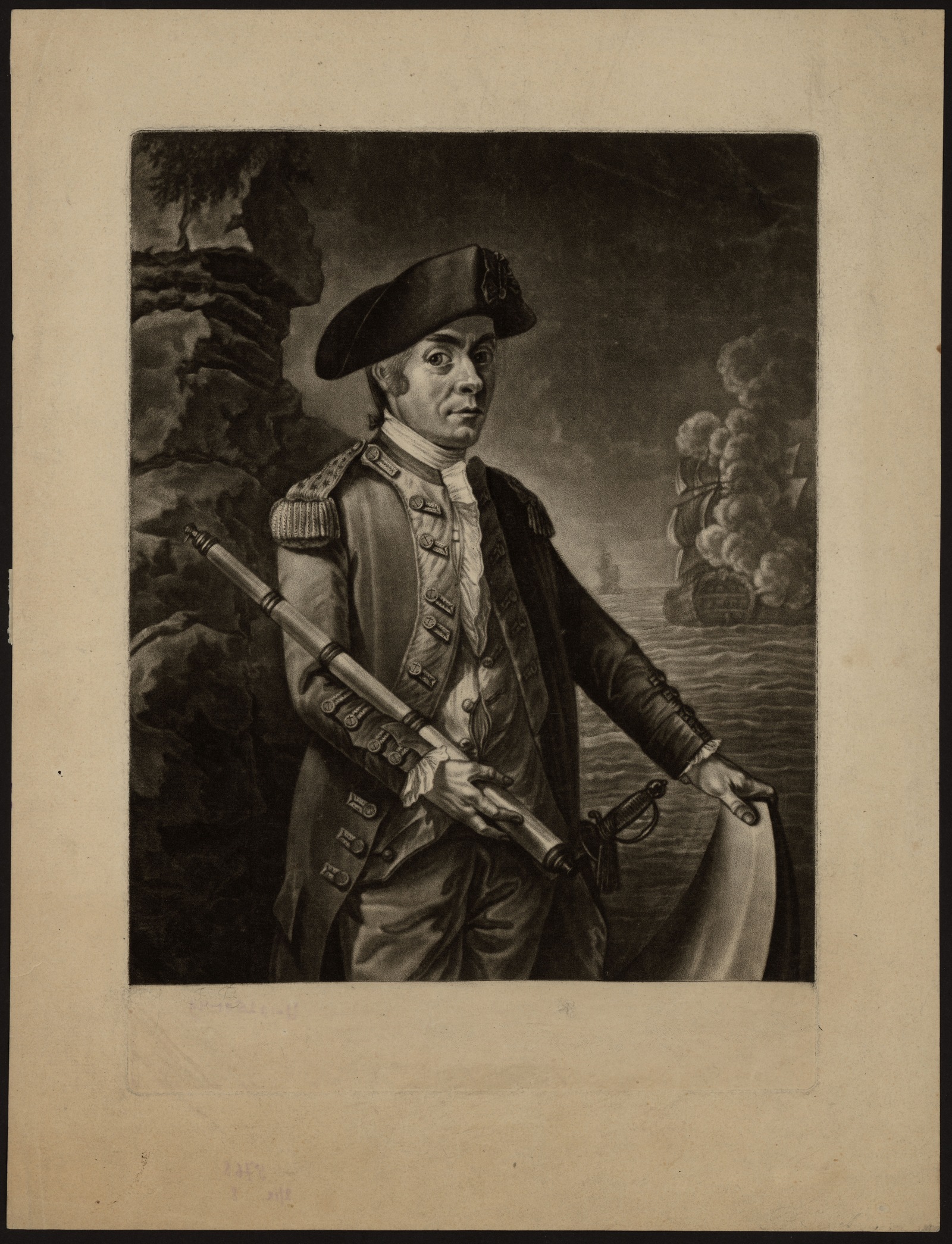 Изображение книги John Paul Jones, commander of a squadron in the service of the thirteen United States of North America, 1779