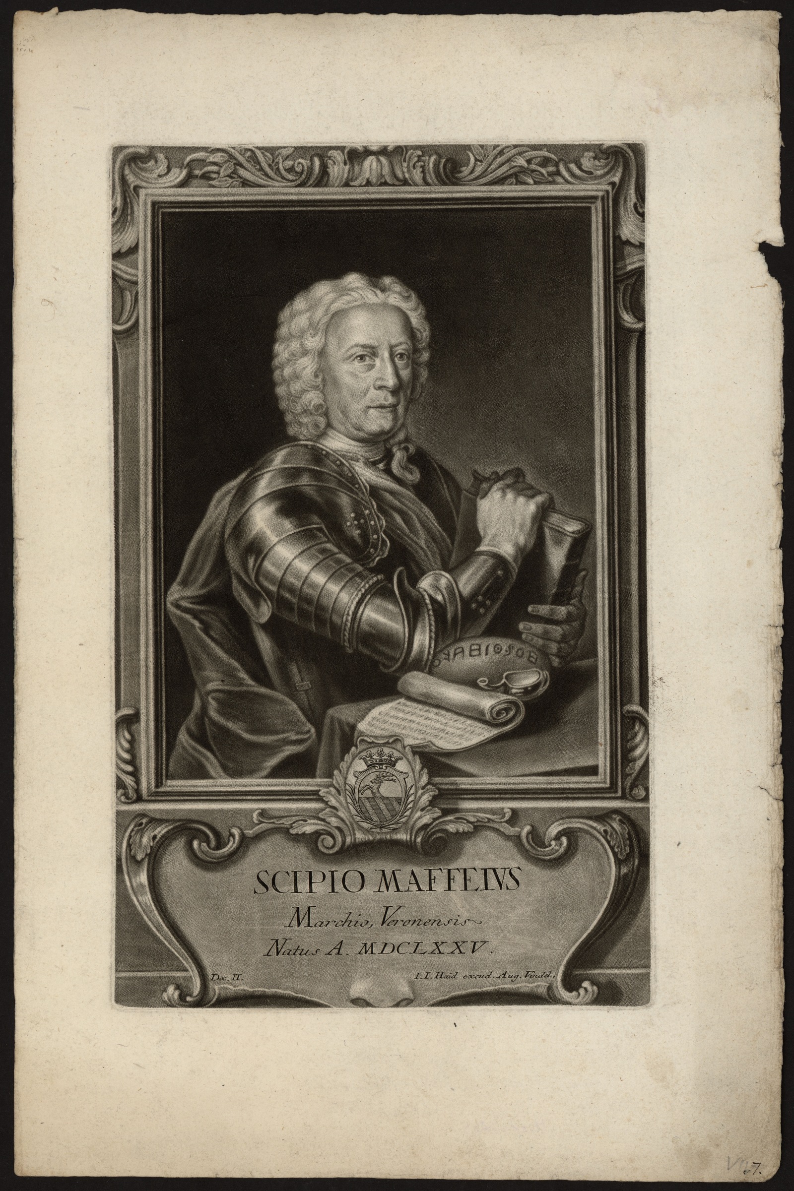 Изображение книги Scipio Maffeius